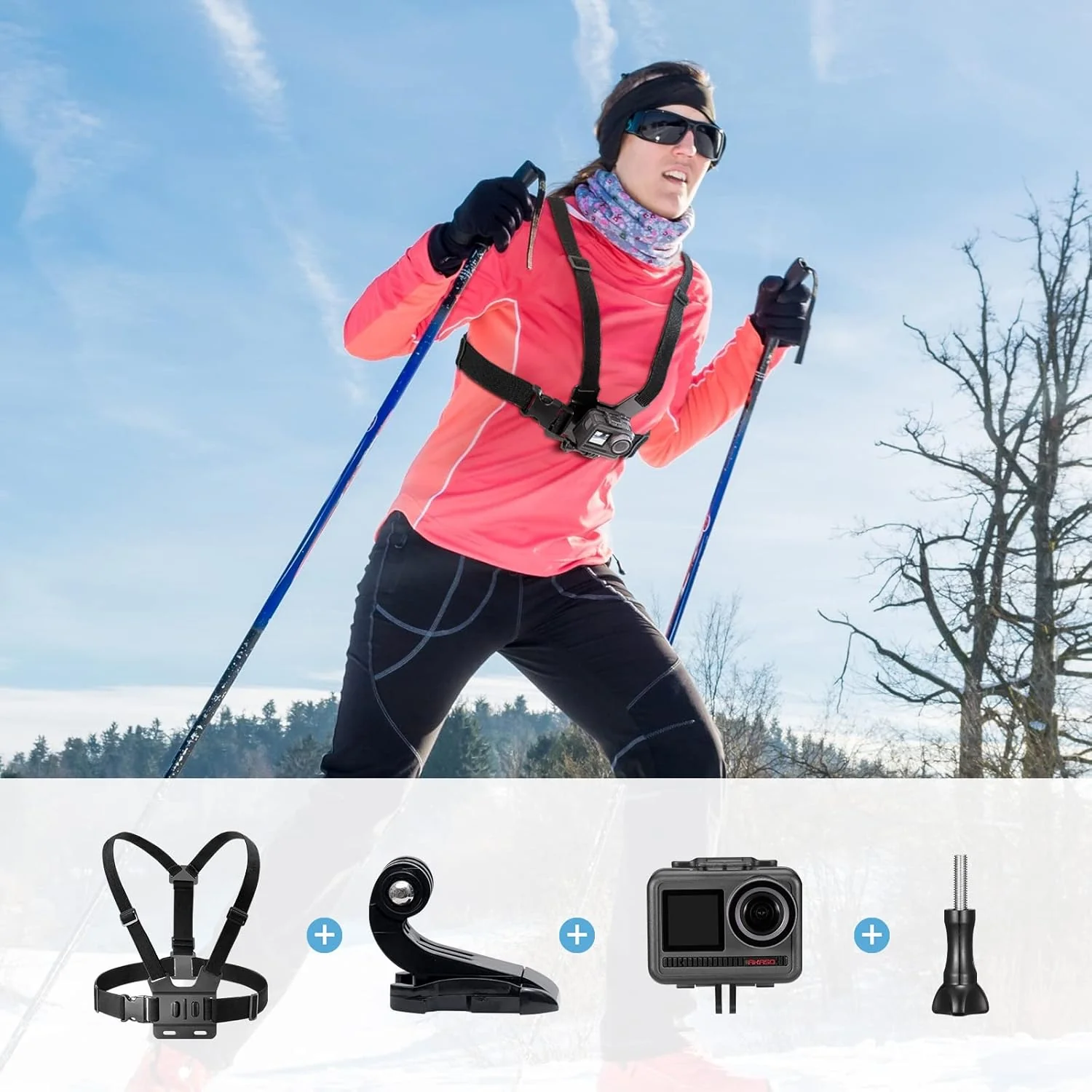 AKASO Ski Kit