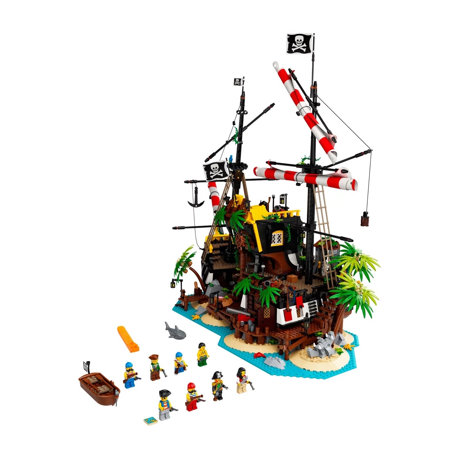LEGO Pirates de la Baie Barracuda 21322 - Ensemble de construction (2545 pièces)