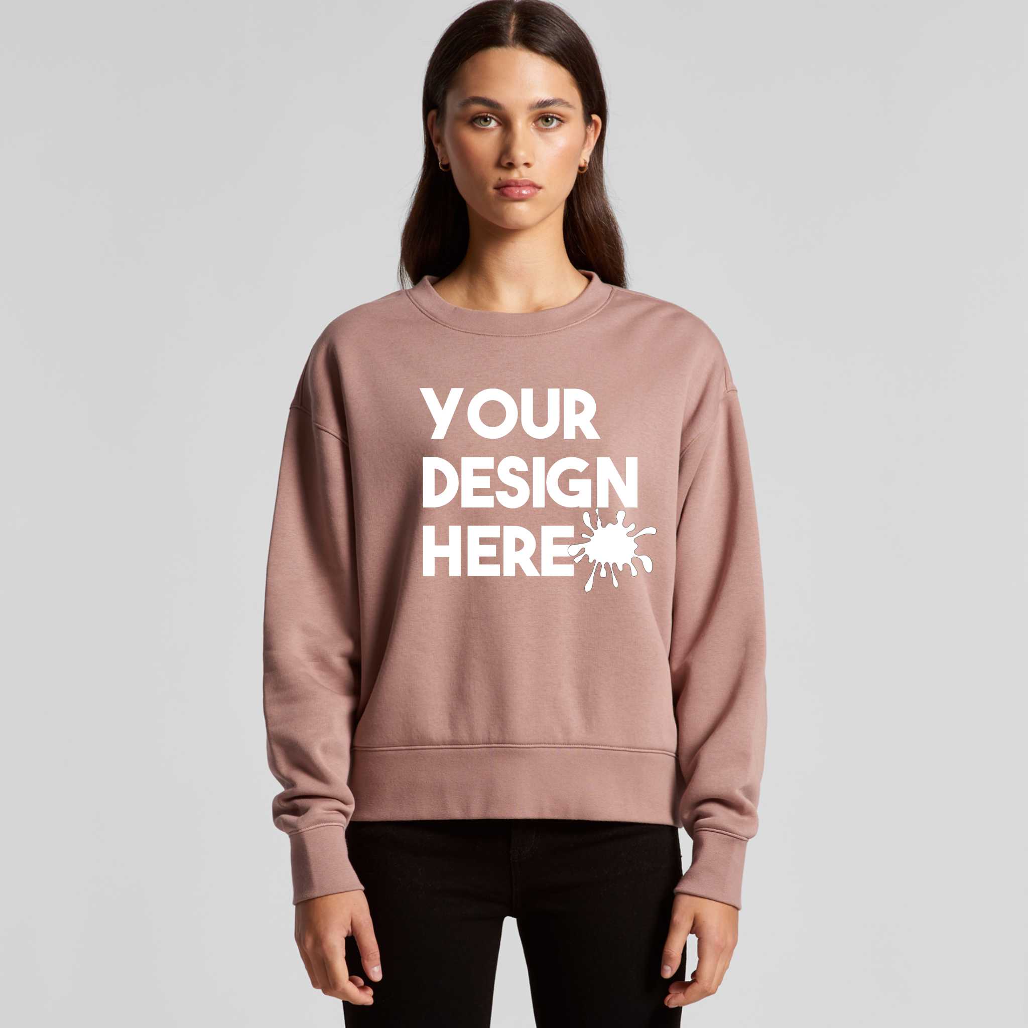 WOMENS CUSTOM SWEATSHIRT