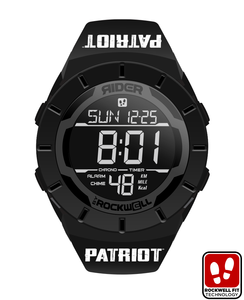 Patriot Phantom Black Coliseum Fit™ Watch