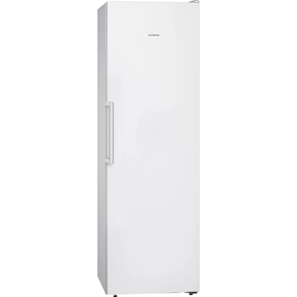 2025 Siemens iQ300 GS36NVWEP kummefryser – 242 L. Fritstående. Energiklasse E. Hvid