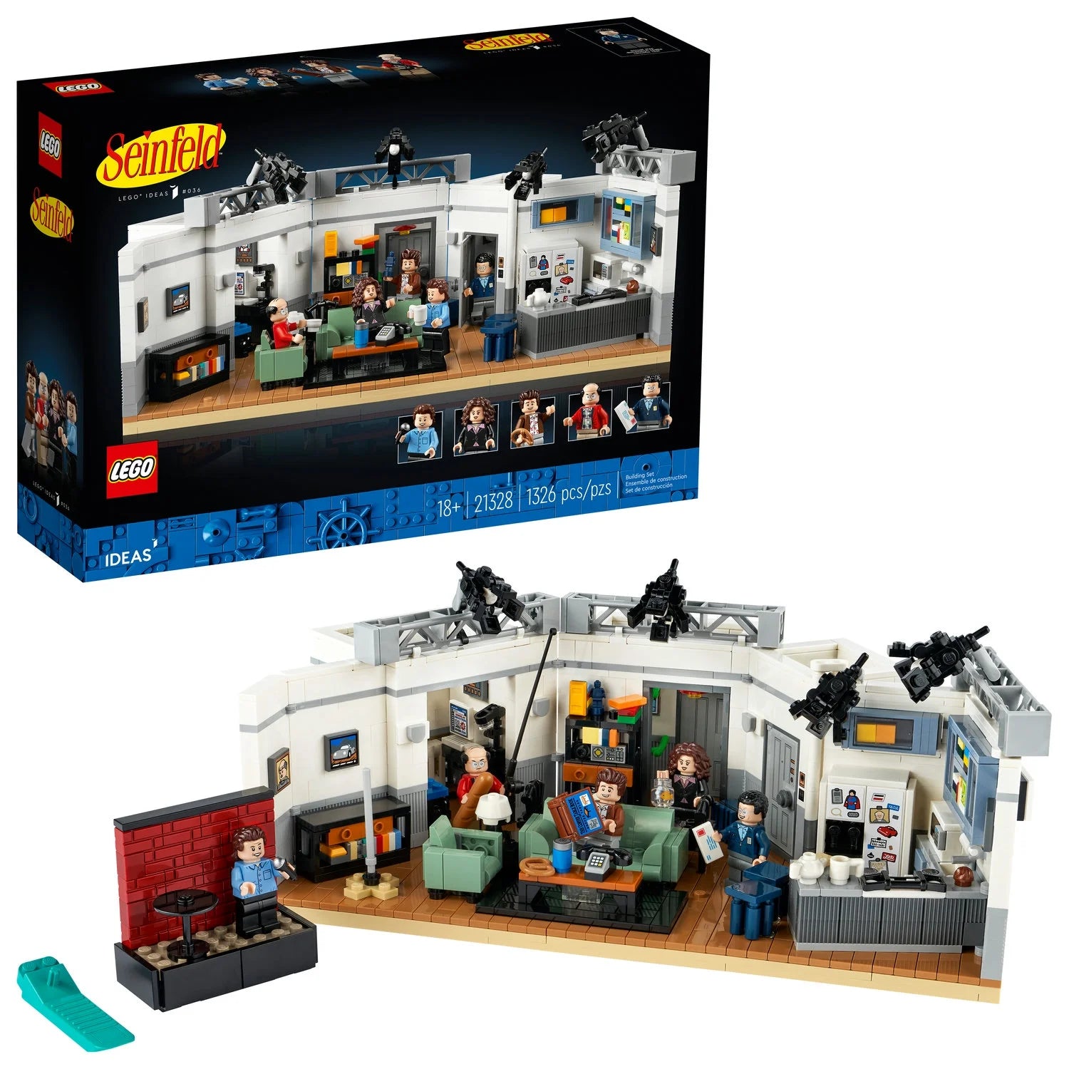 LEGO Ideas Seinfeld 21328 – Jeu de construction (1326 pièces)