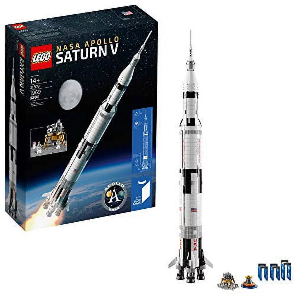 LEGO Ideas NASA Apollo Saturn V 21309 – Kit de construction (1969 pièces)
