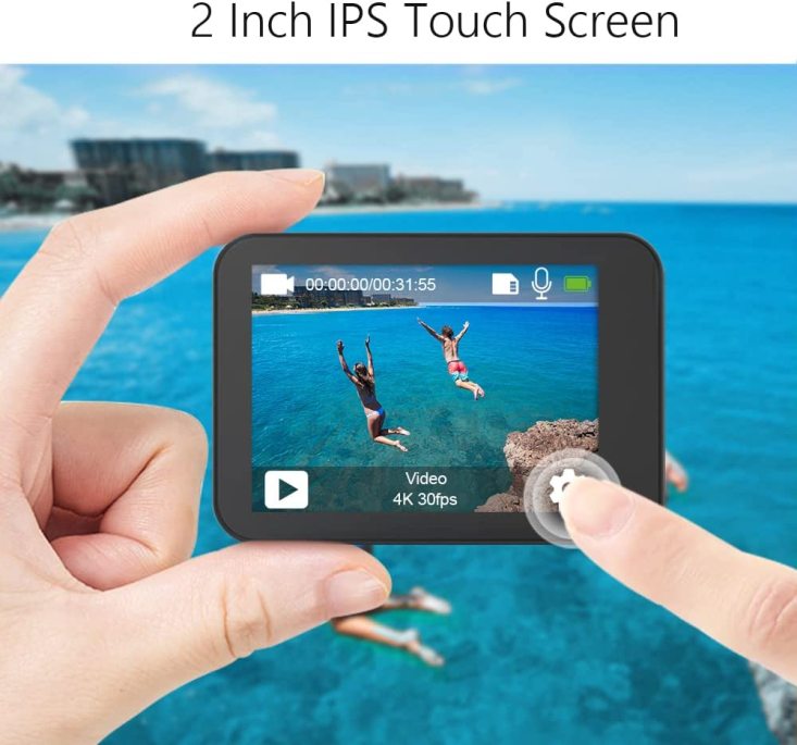 KPEP 5K Action Camera