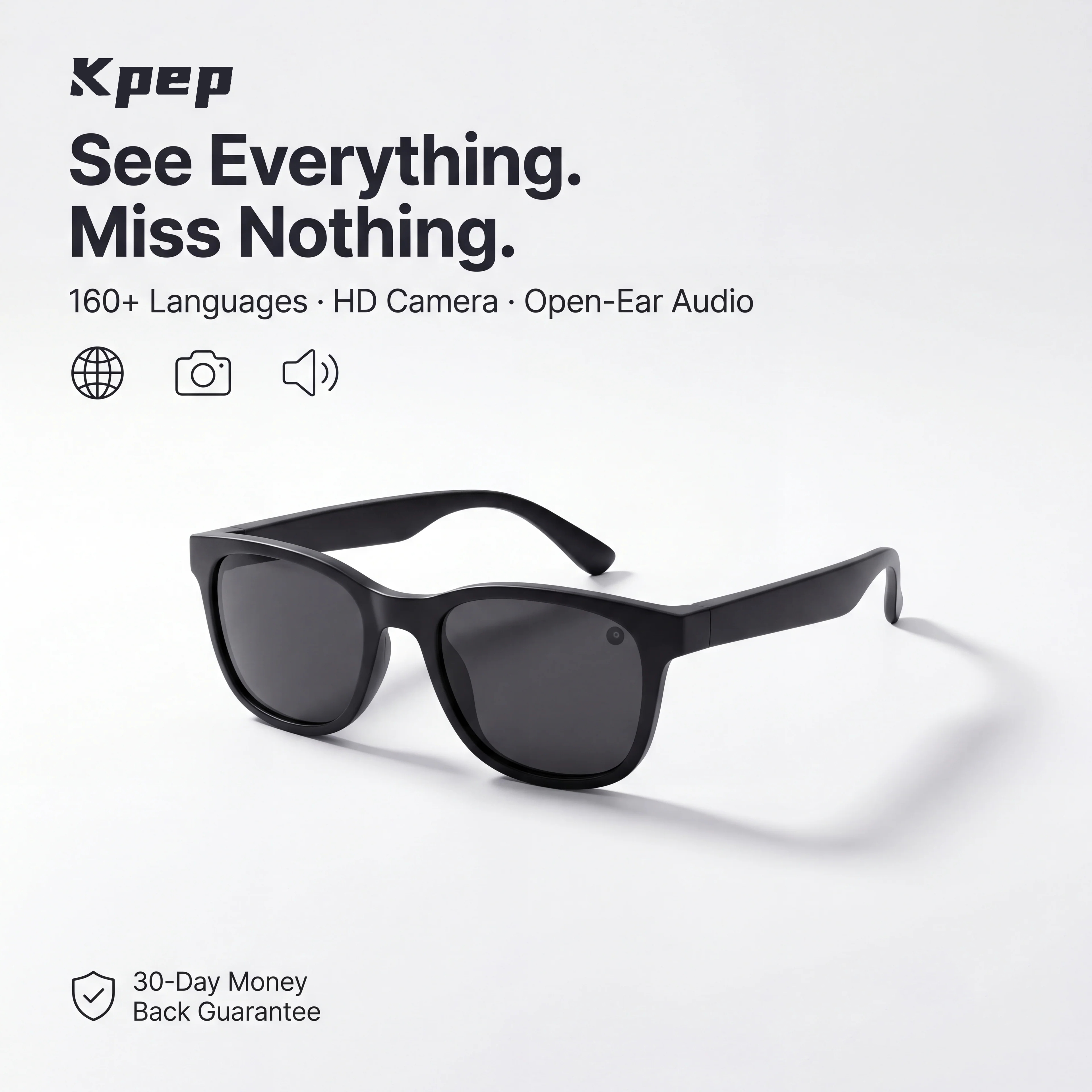 KPEP® AI Smart Glasses