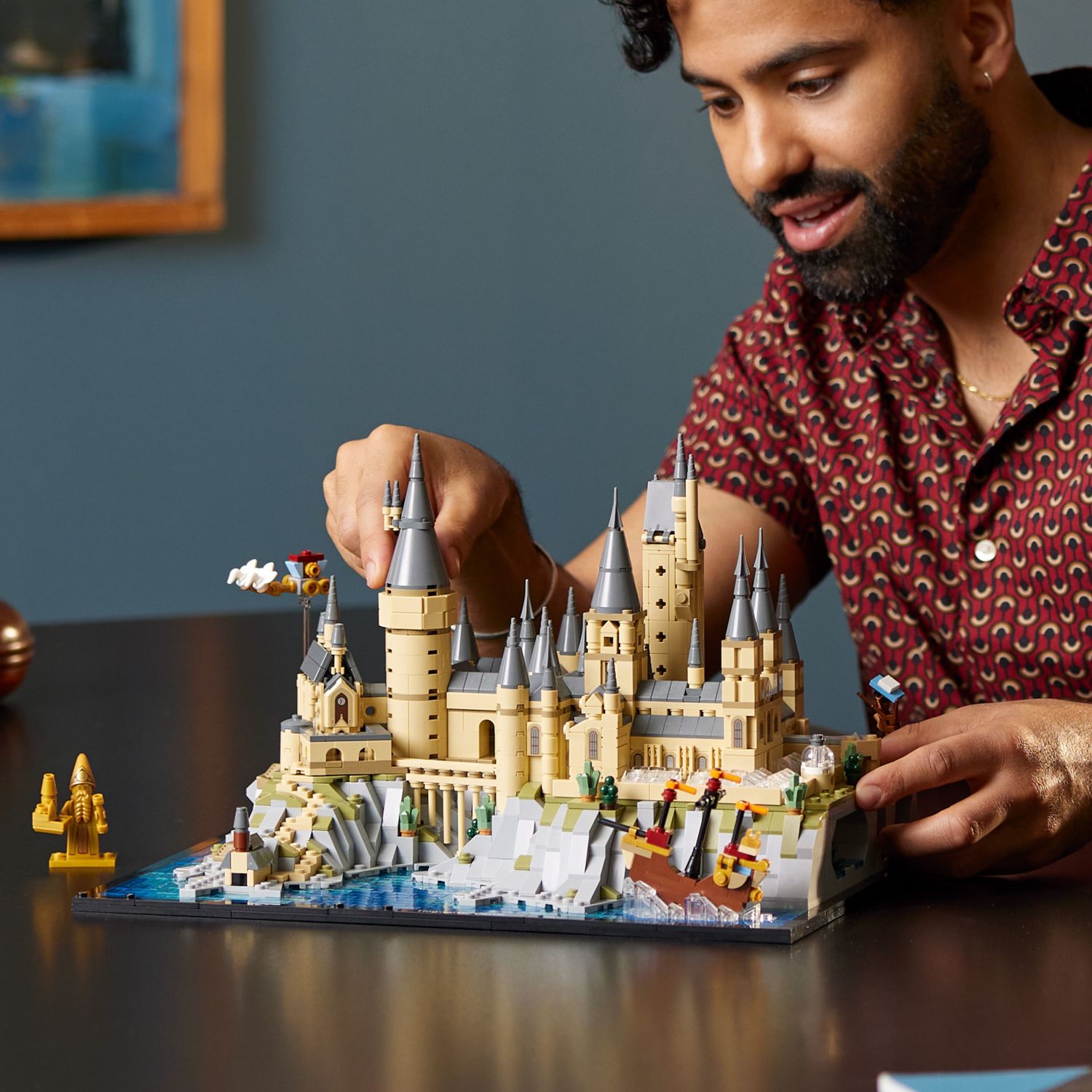 LEGO – Harry Potter Le château et le parc de Poudlard, ensemble de construction magique 76419