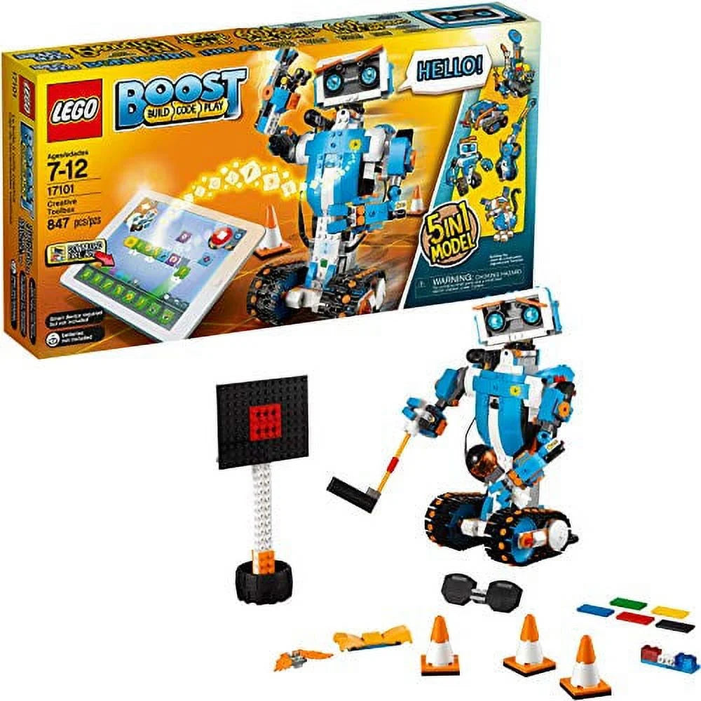 LEGO Boost Boîte à outils créative 17101 Kit de construction et de programmation (847 pièces)