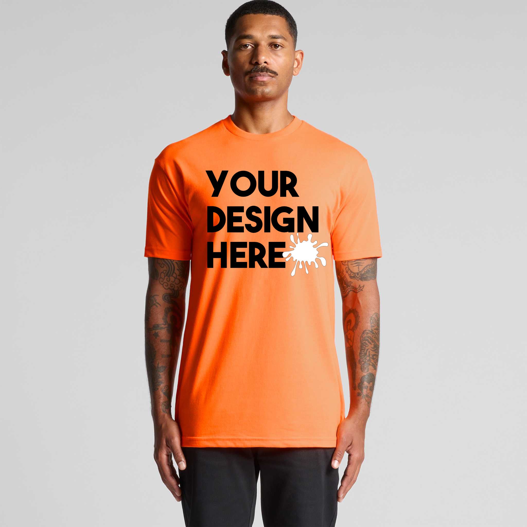 CUSTOM CONSTRUCTION T SHIRT