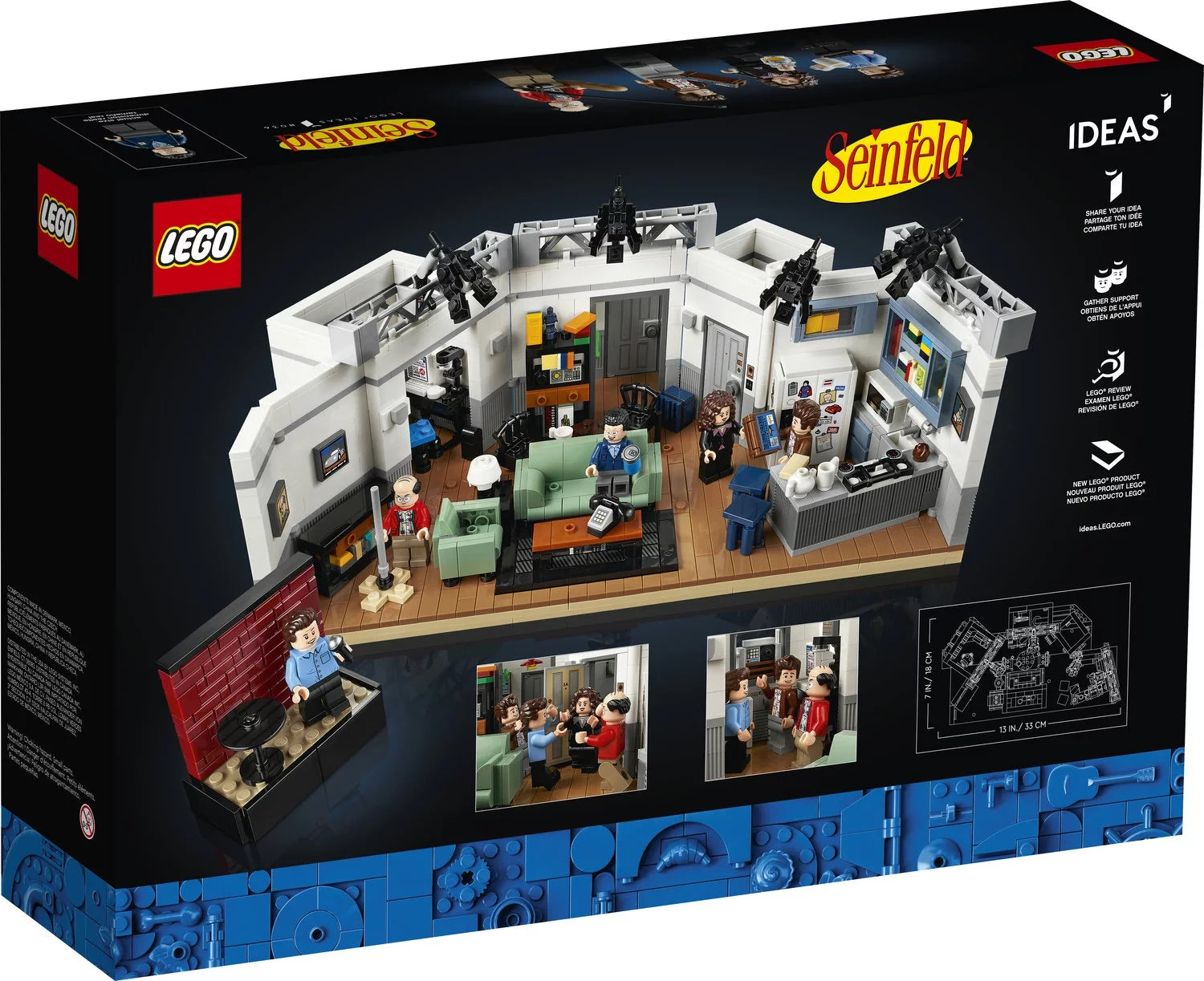 LEGO Ideas Seinfeld 21328 – Ensemble de construction (1326 pièces)