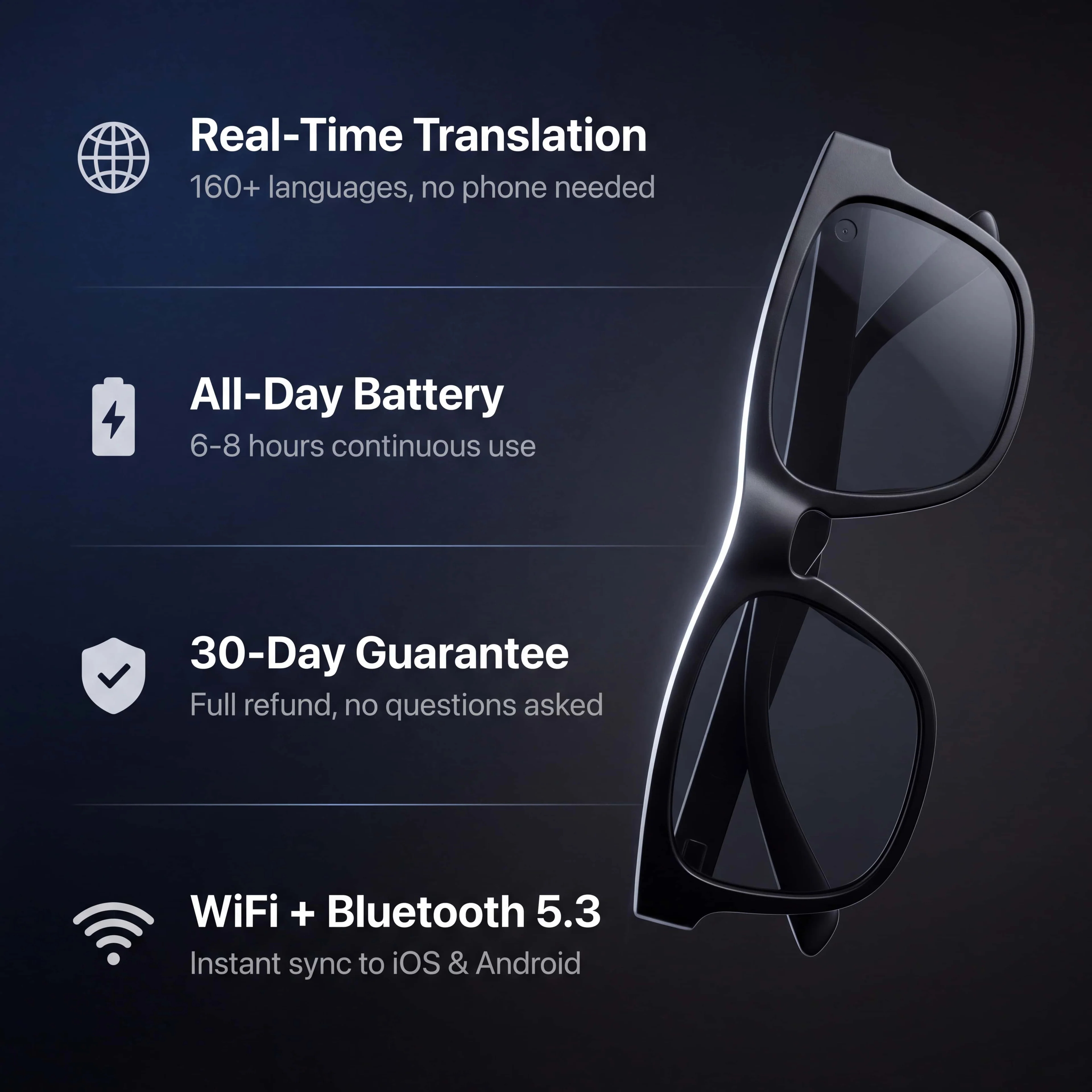 KPEP® AI Smart Glasses