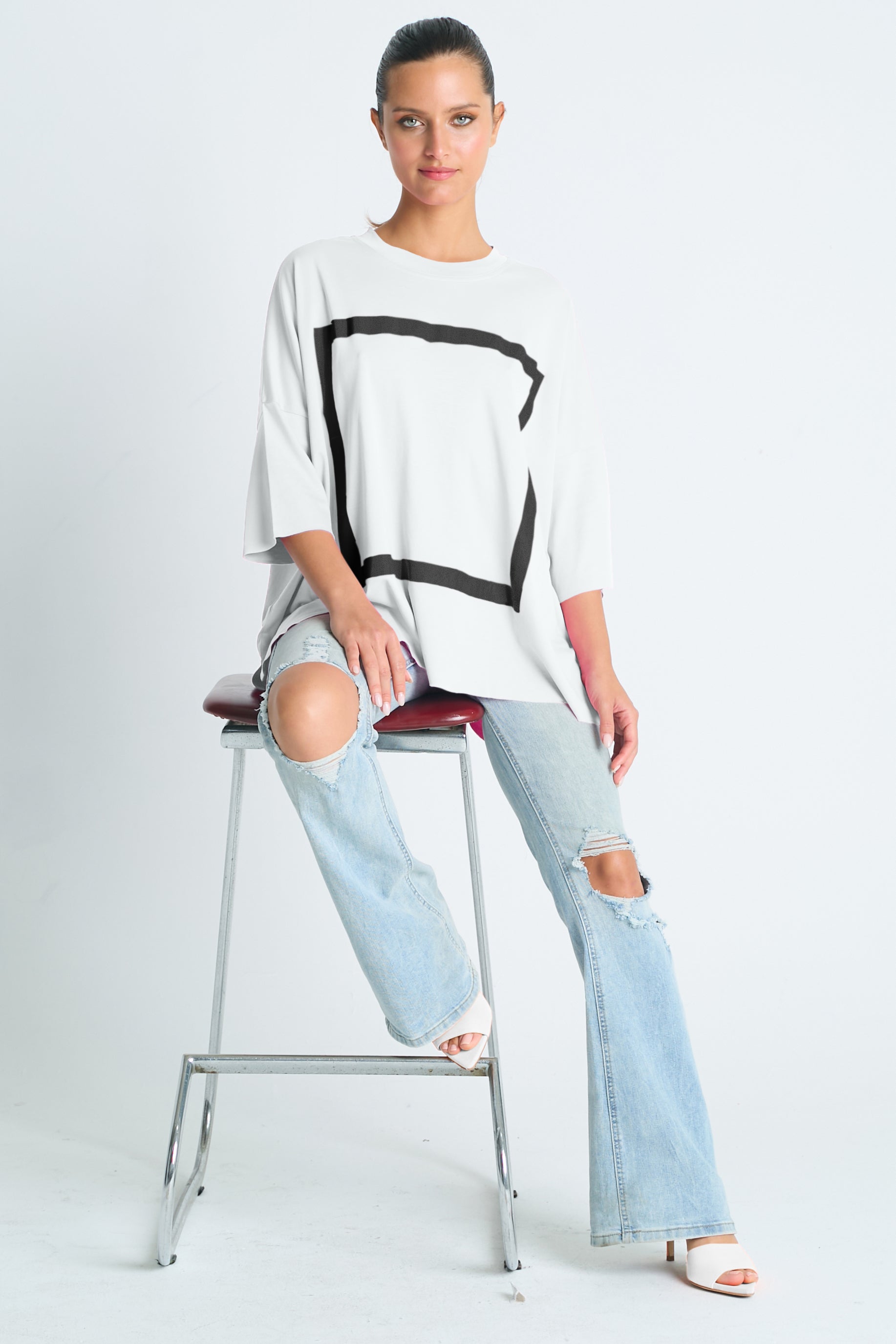 Pima Cotton Squared Off Tee