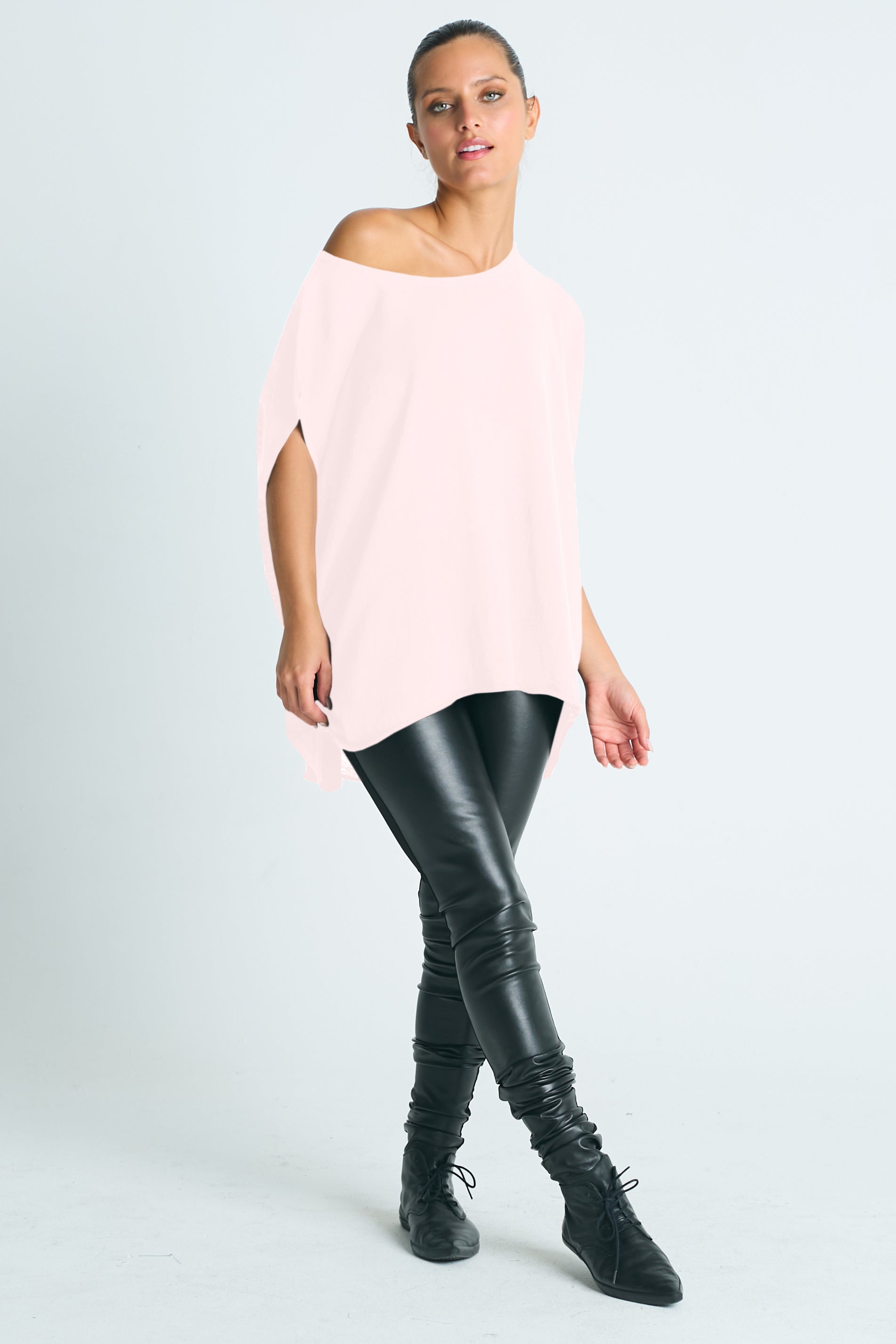 Pima Linen Bubble Knit Tee