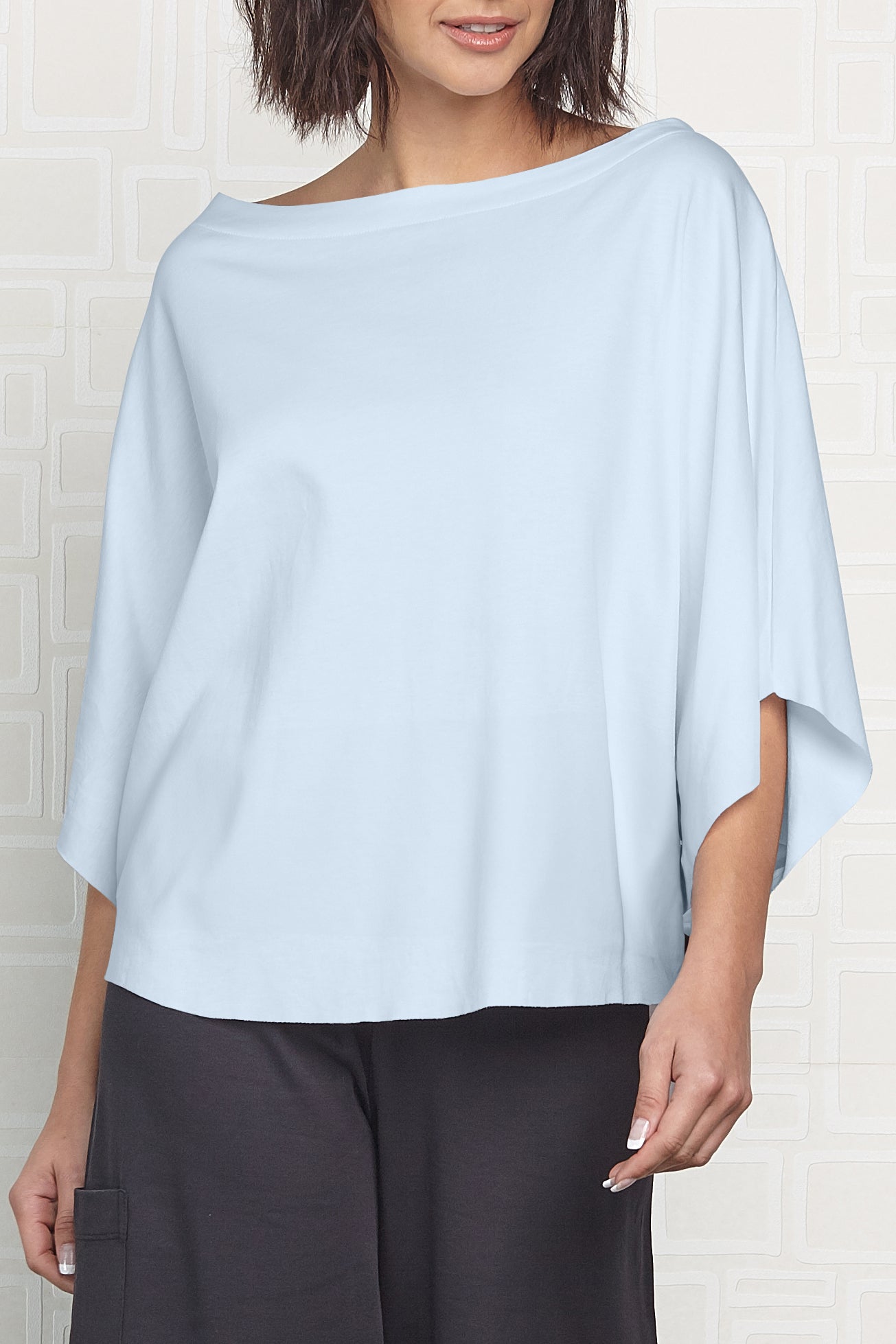 Pima Cotton Luxury Bateau Tee