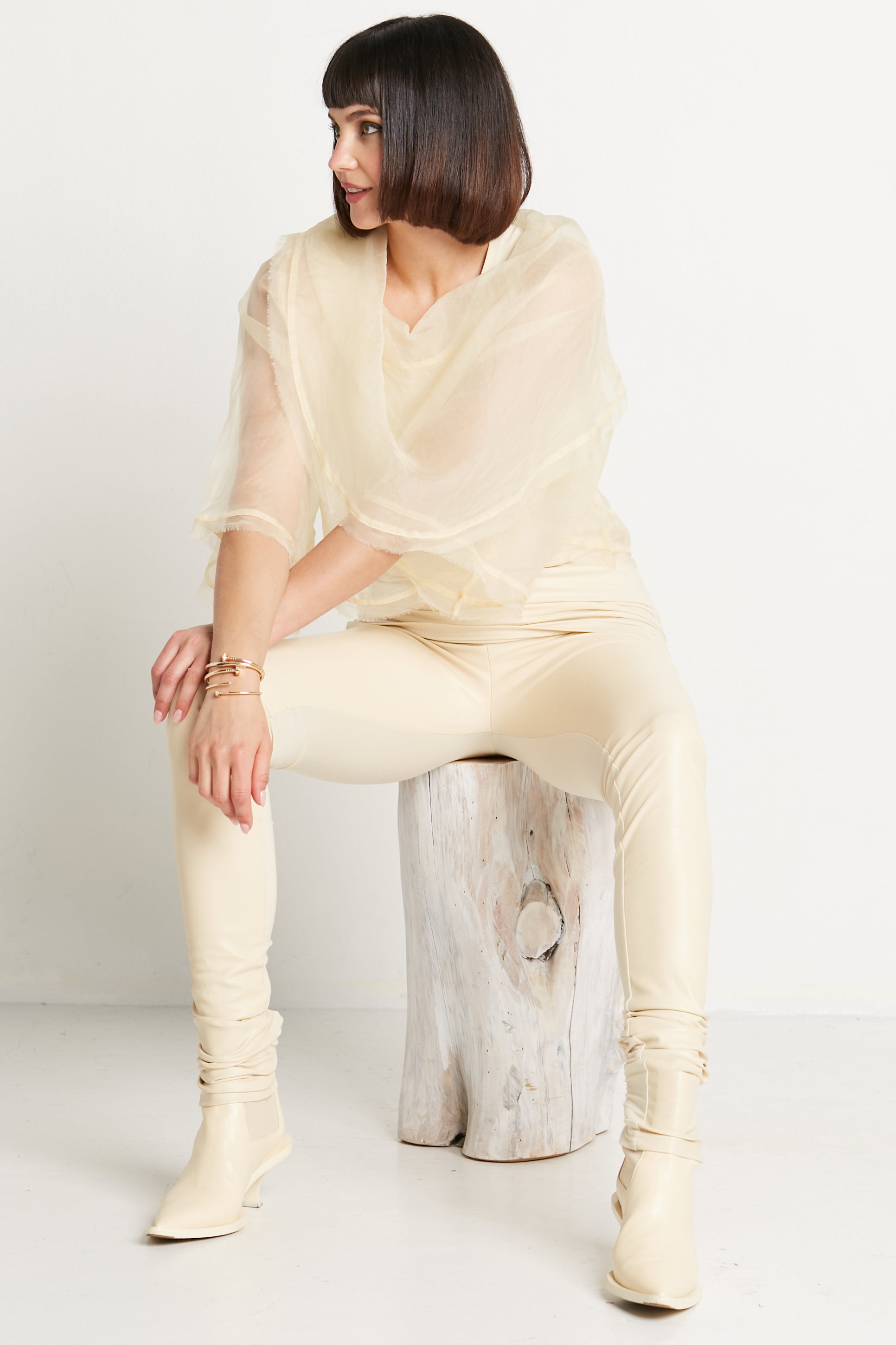 Organza Jackie O Top