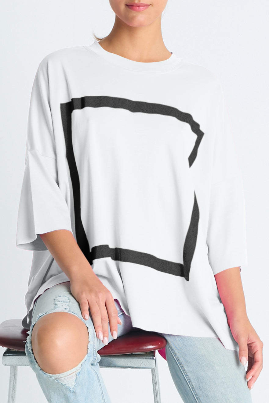 Pima Cotton Squared Off Tee