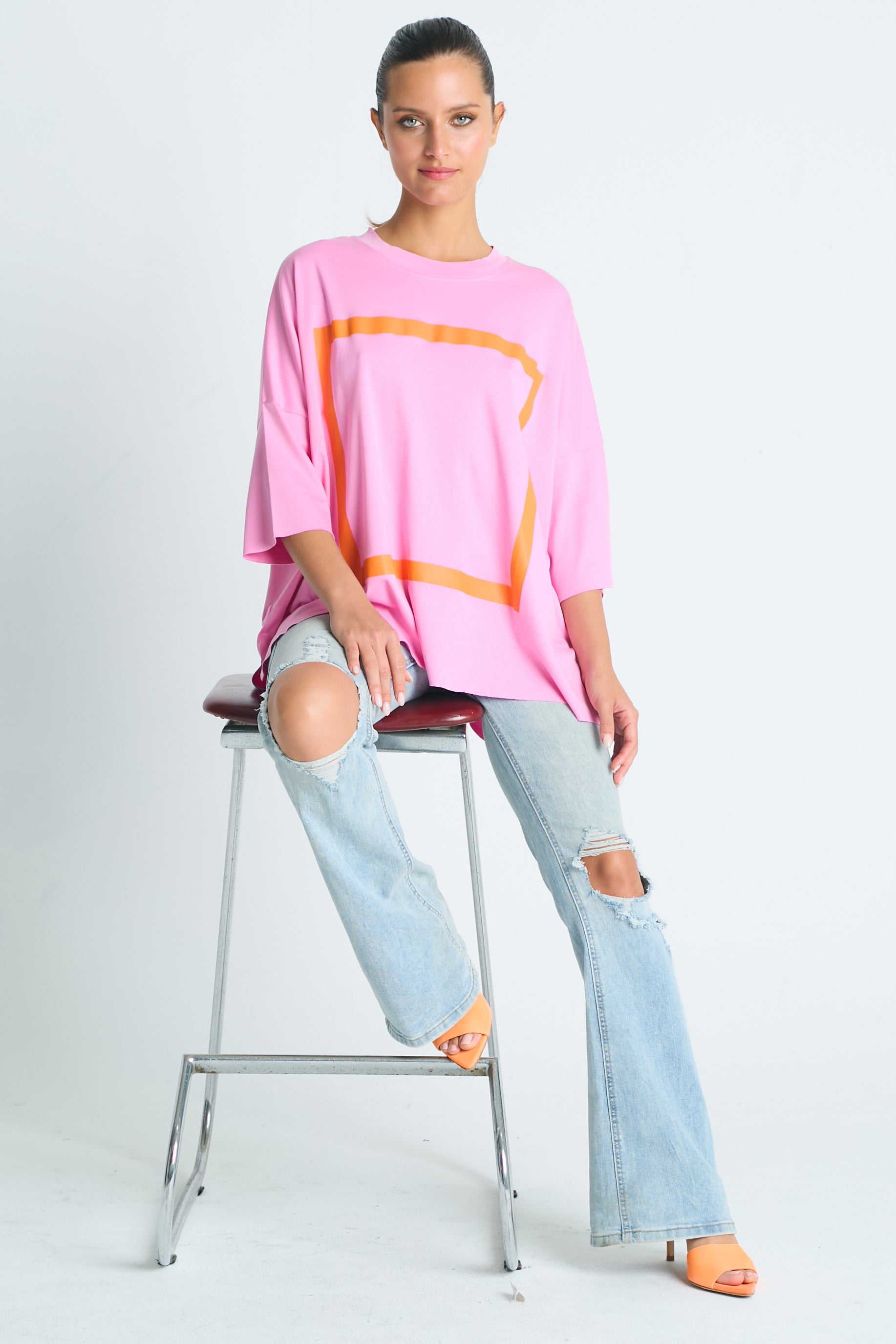 Pima Cotton Squared Off Tee