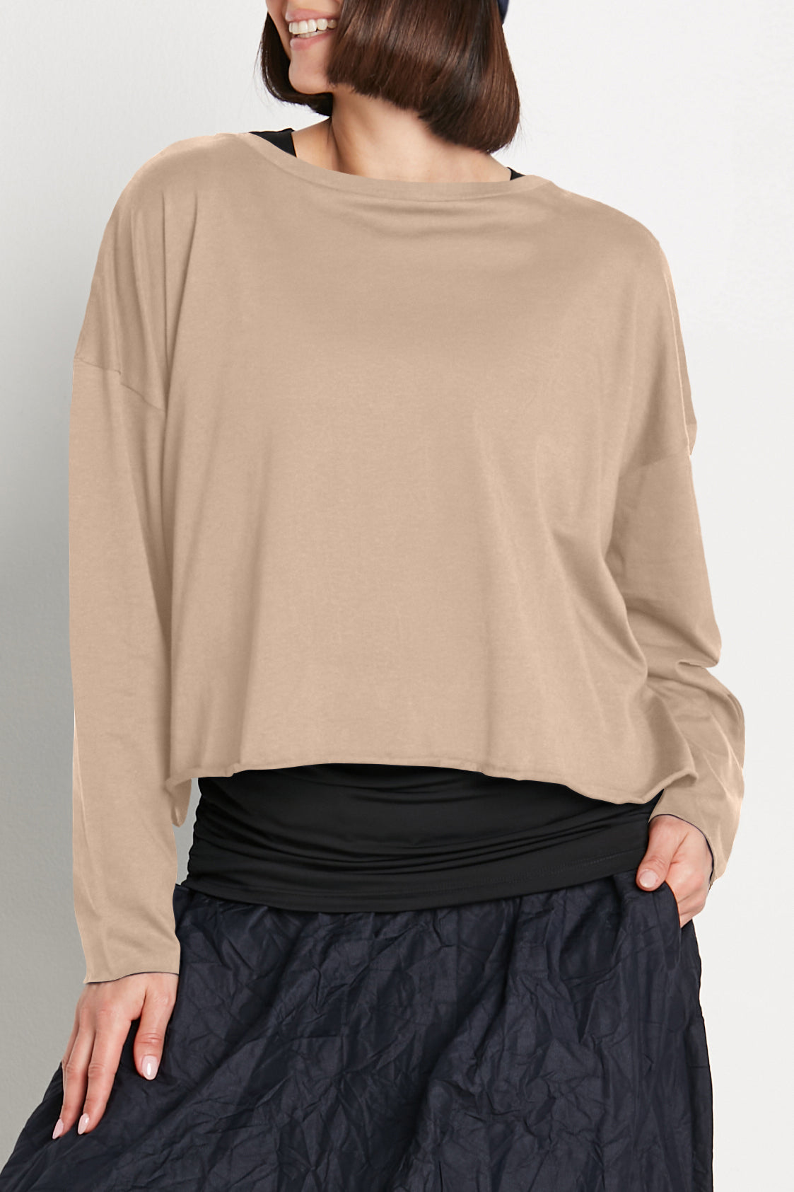 Pima Cotton Mini Luxury Boxy T