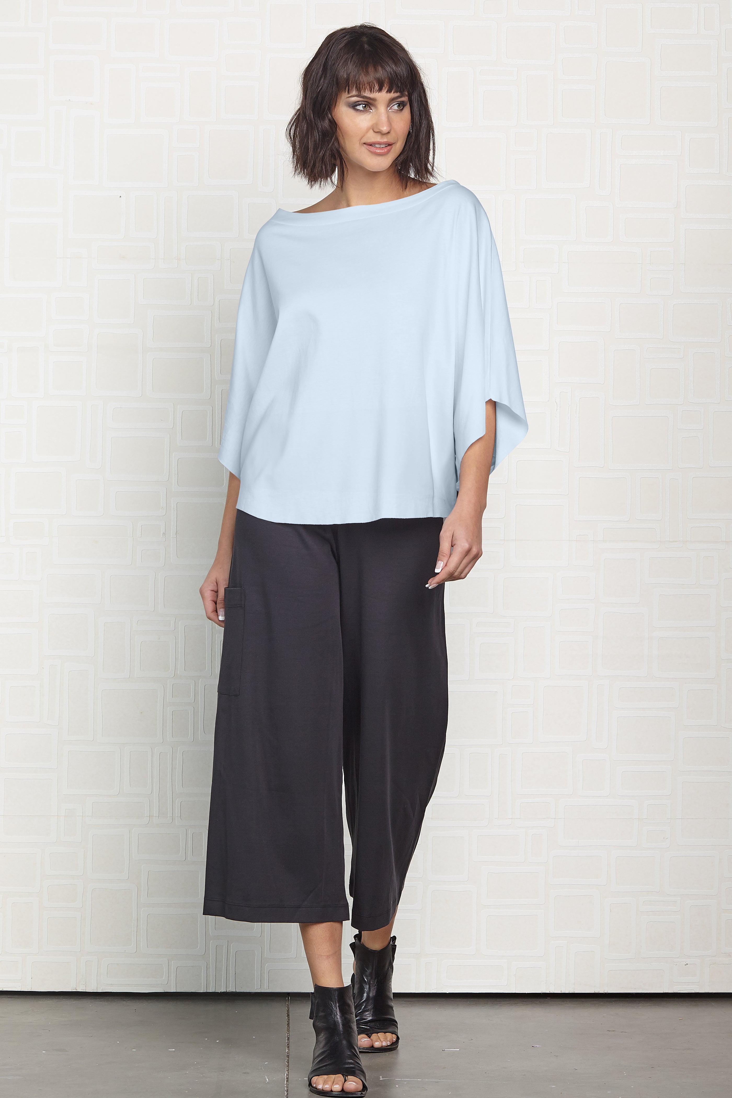 Pima Cotton Luxury Bateau Tee