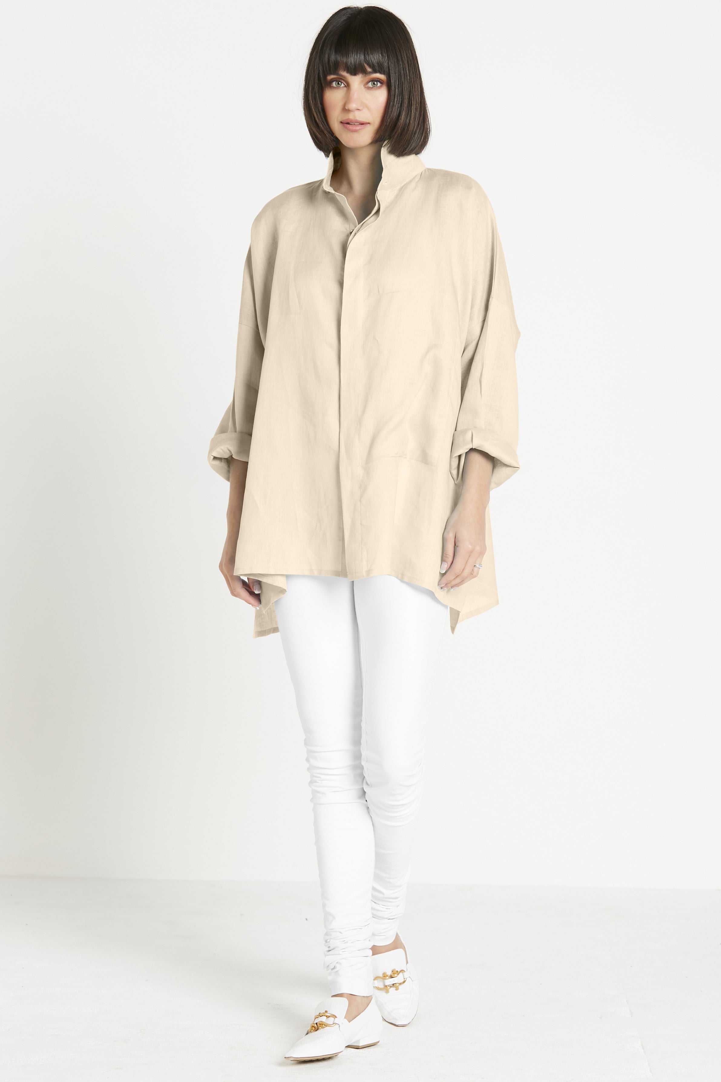 Handkerchief Linen Signature Shirt