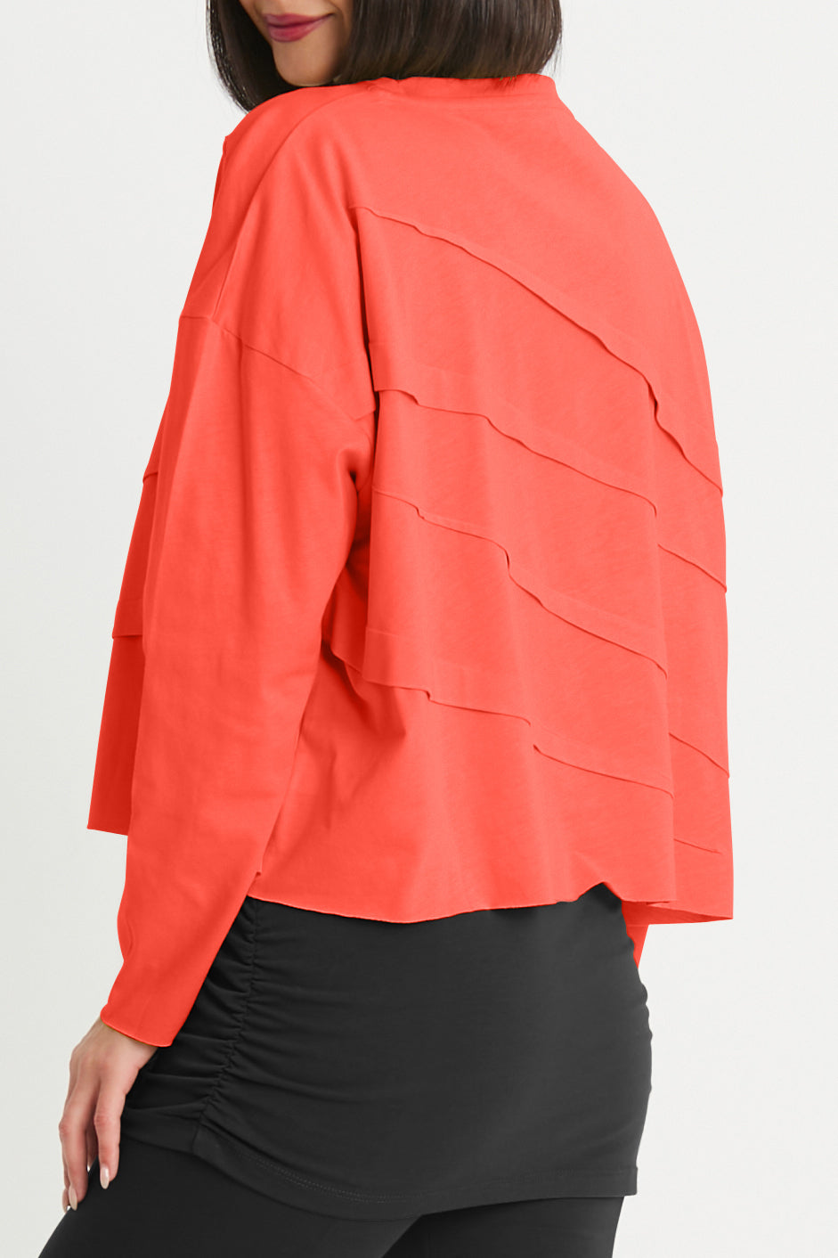 Pima Cotton Mini Tucked Tee