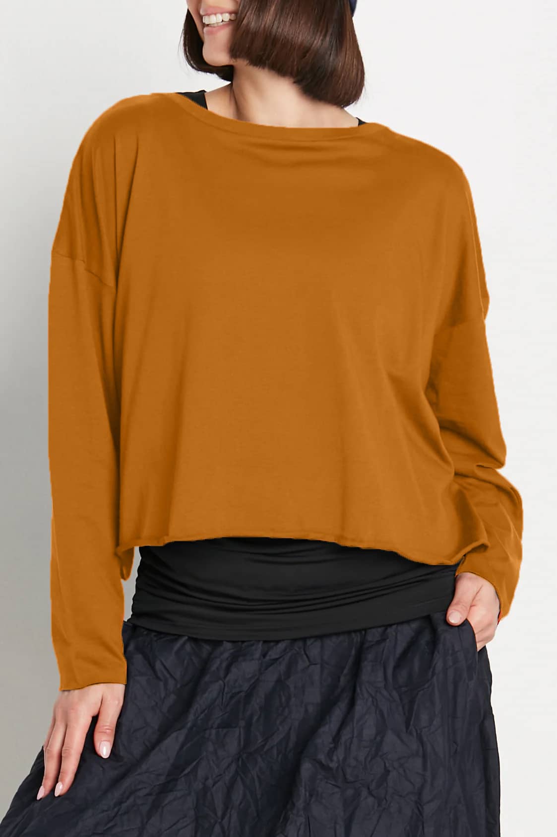 Pima Cotton Mini Luxury Boxy T