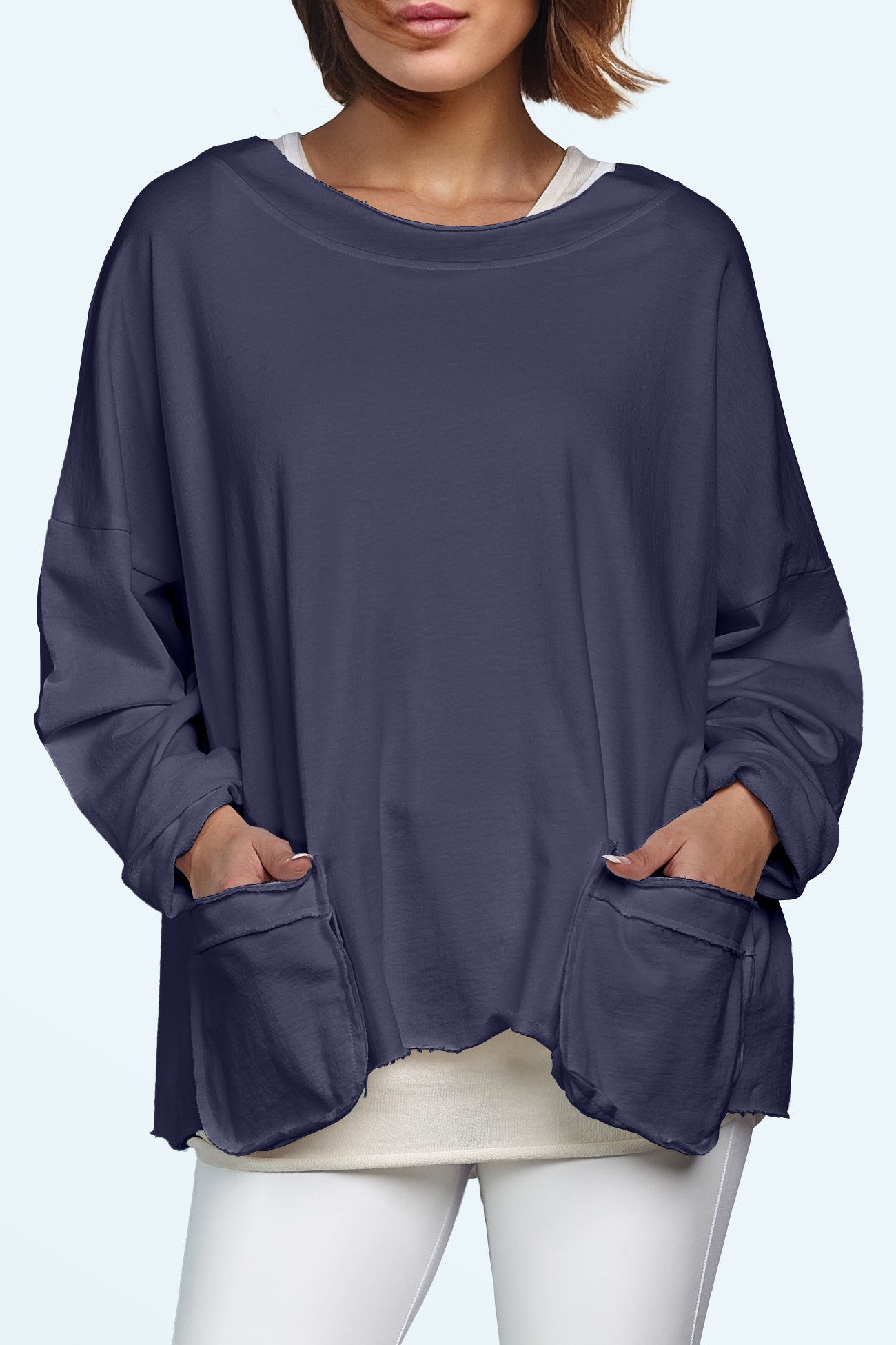 French Terry 2 Pocket Top