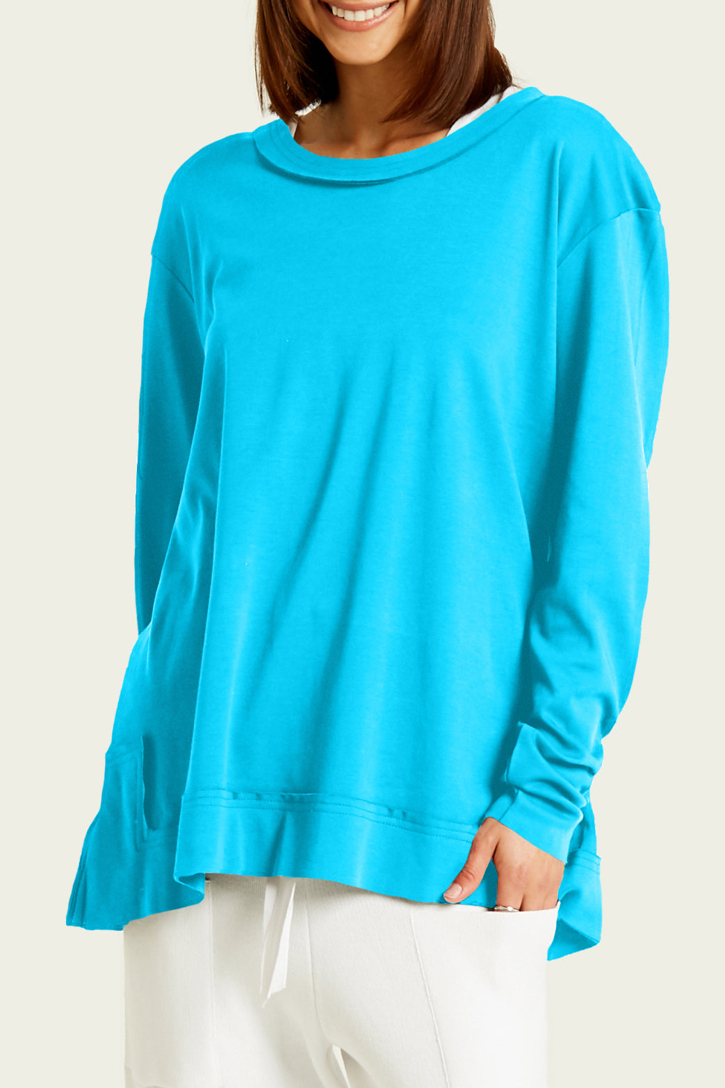 Pima Cotton Detail Tee