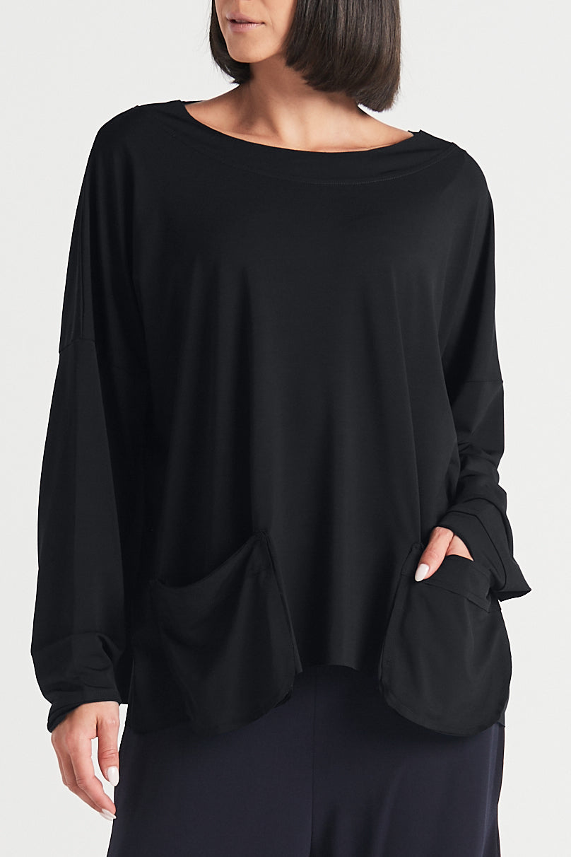 Matte Jersey 2 Pocket Top