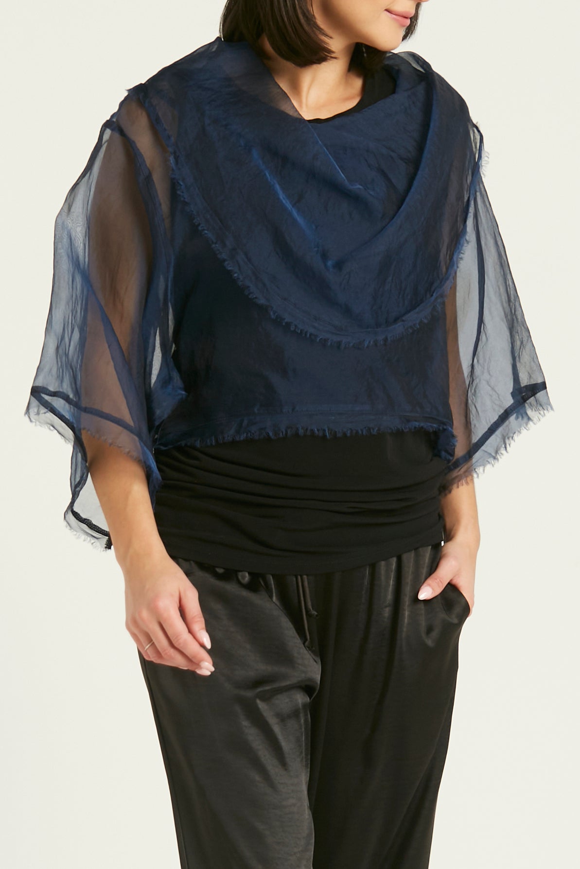 Organza Jackie O Top
