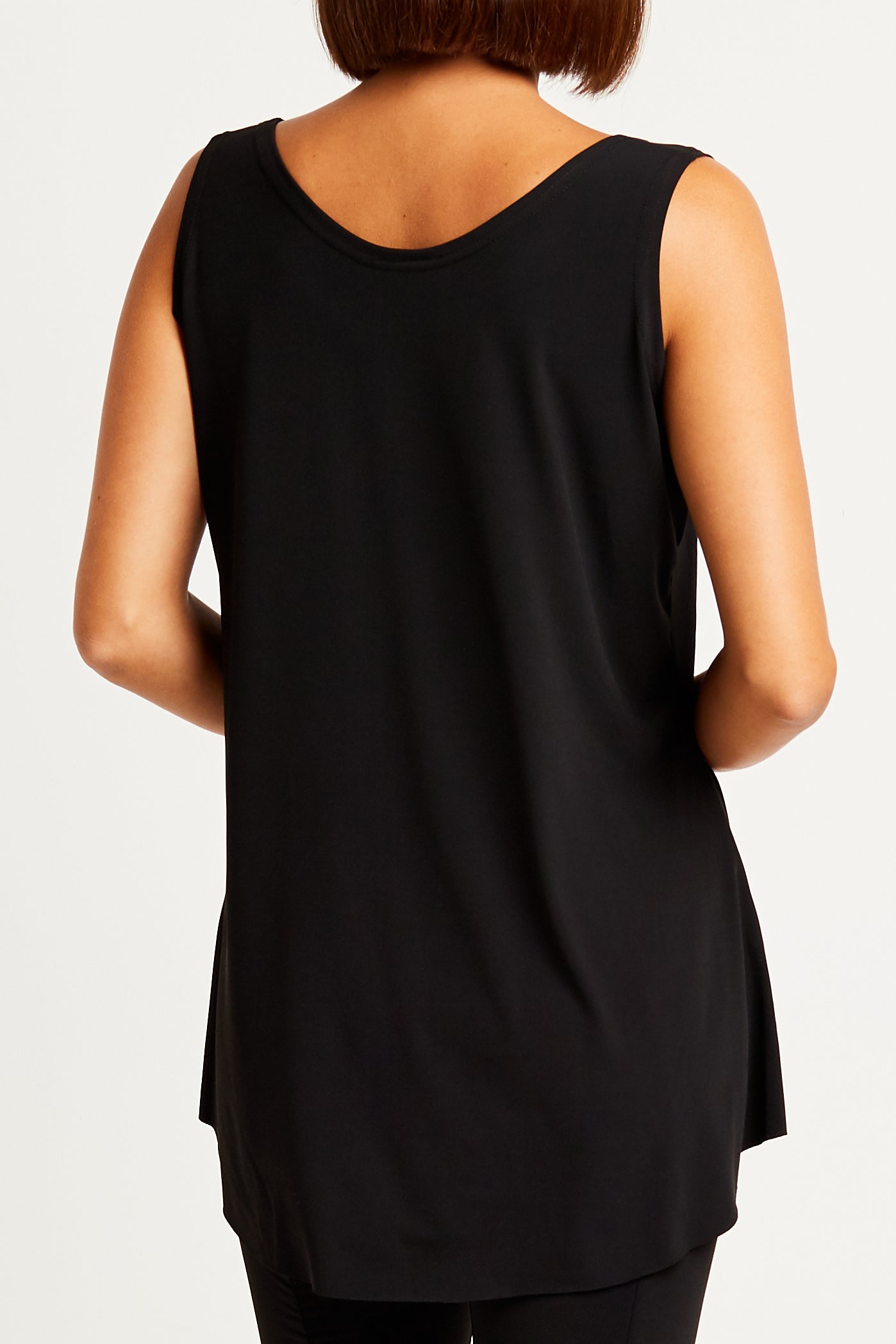 Matte Jersey Shirttail Tank