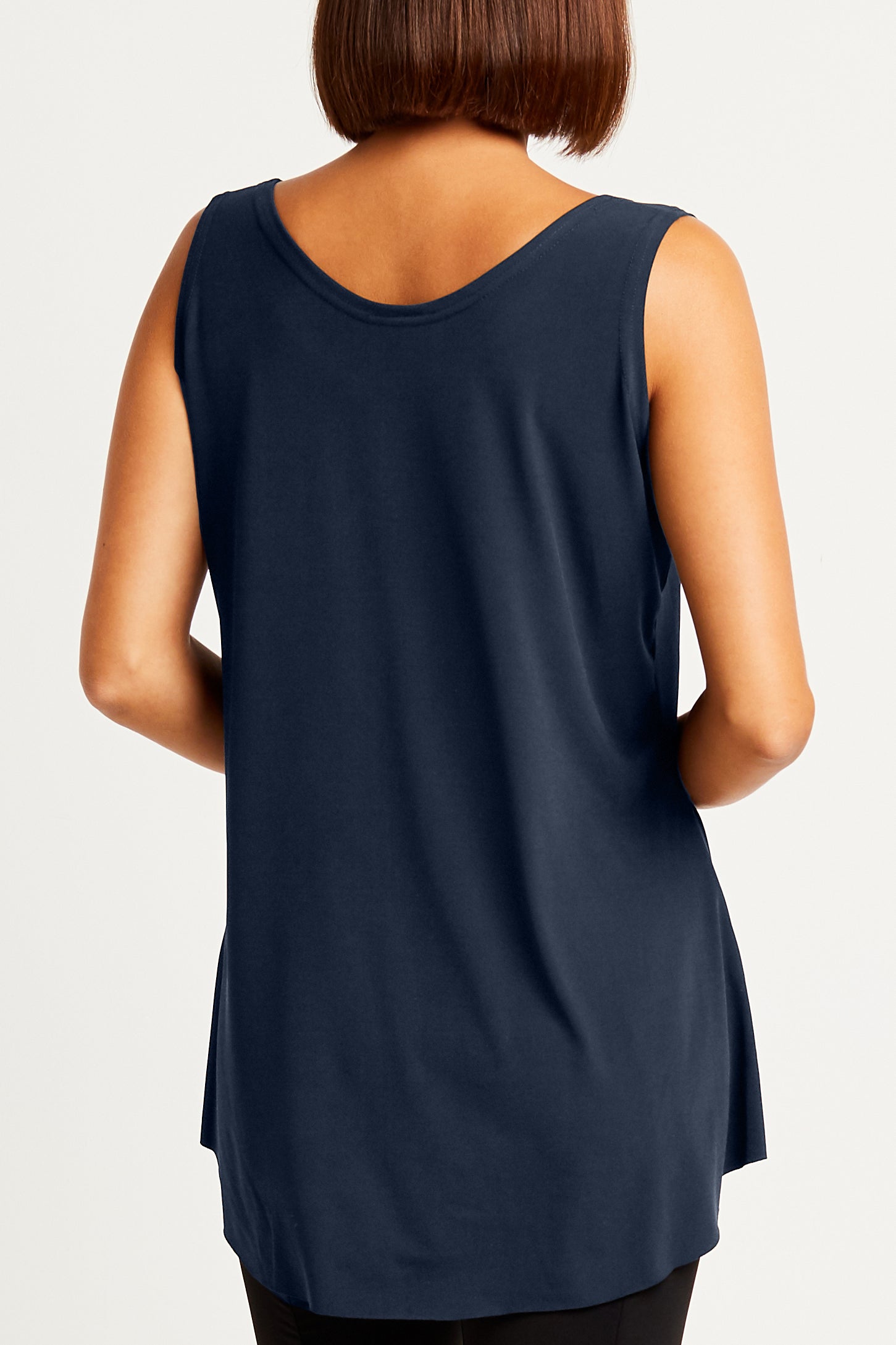 Matte Jersey Shirttail Tank