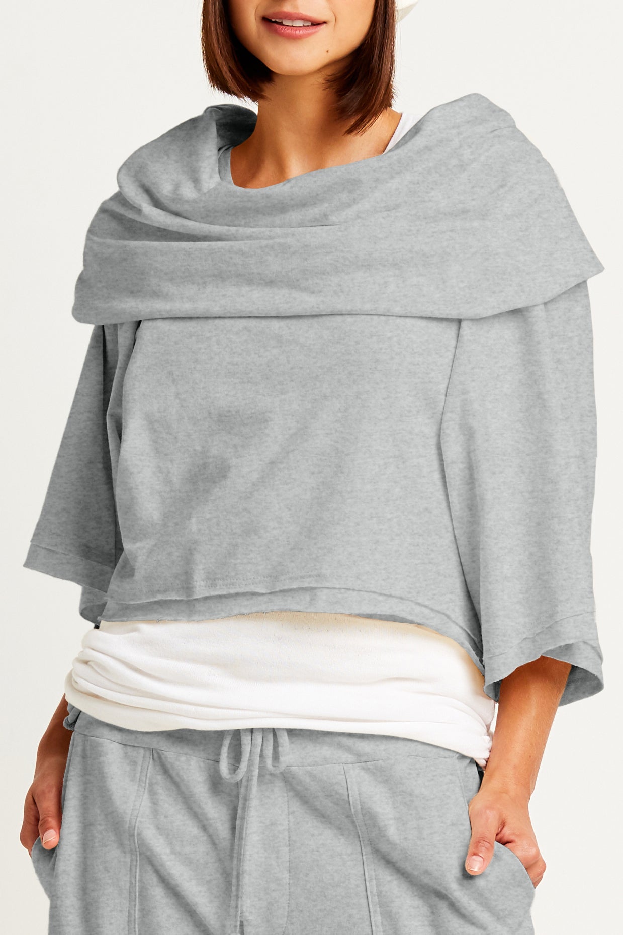 French Terry Jackie O Top