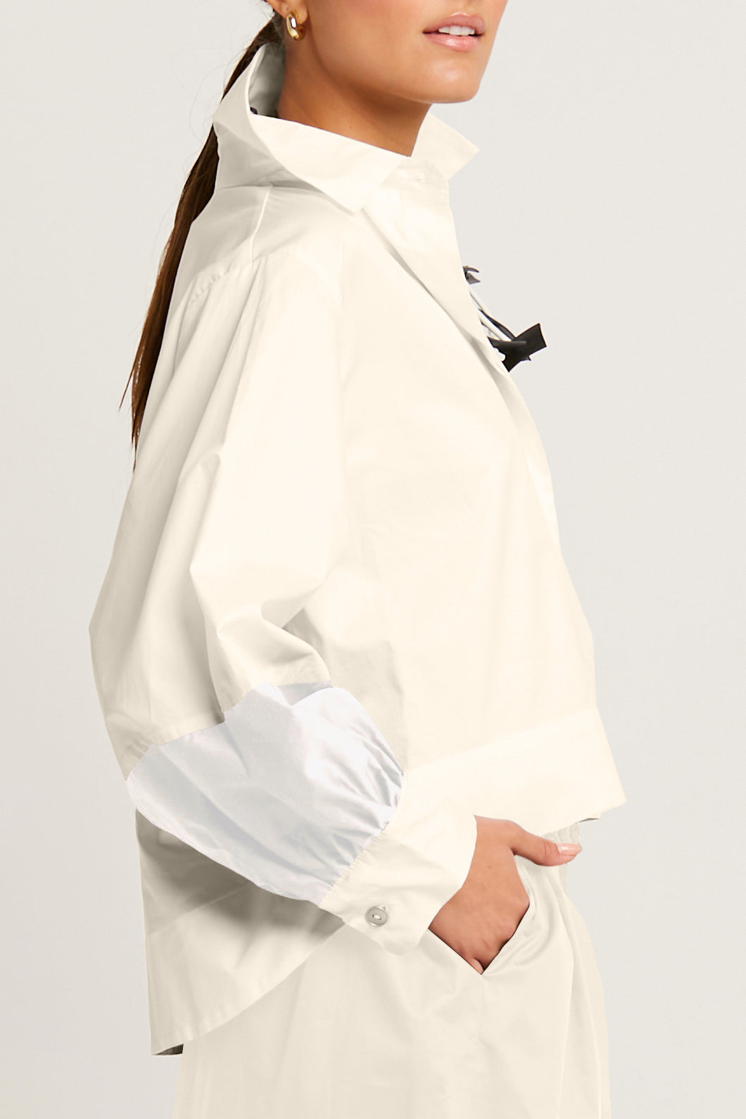 Cotton Puffy Sleeve Shirt