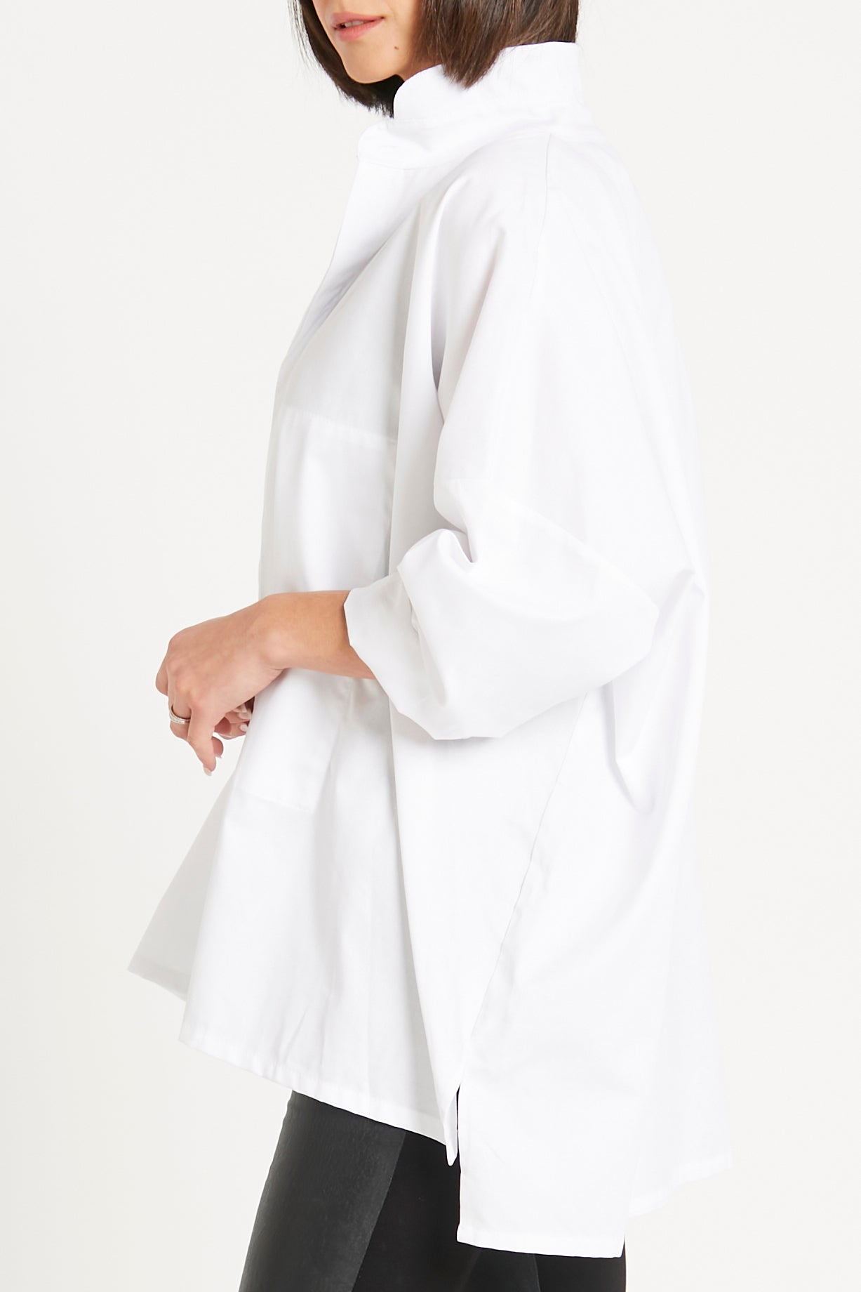 Cotton Fine Rib Signature Shirt