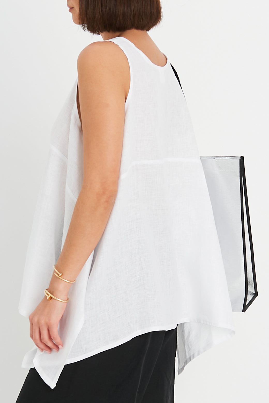 Handkerchief Linen Swing Tank