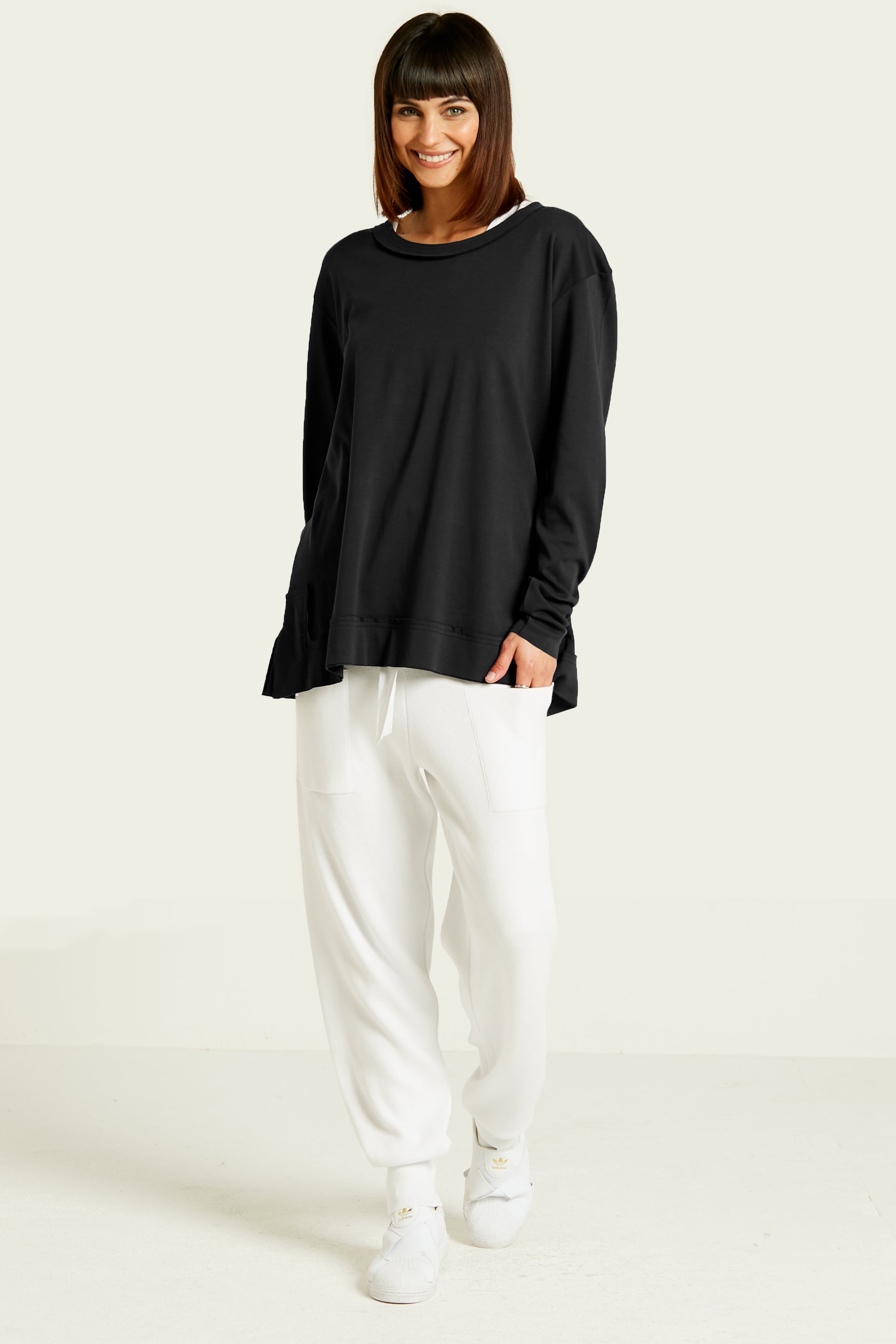 Pima Cotton Detail Tee