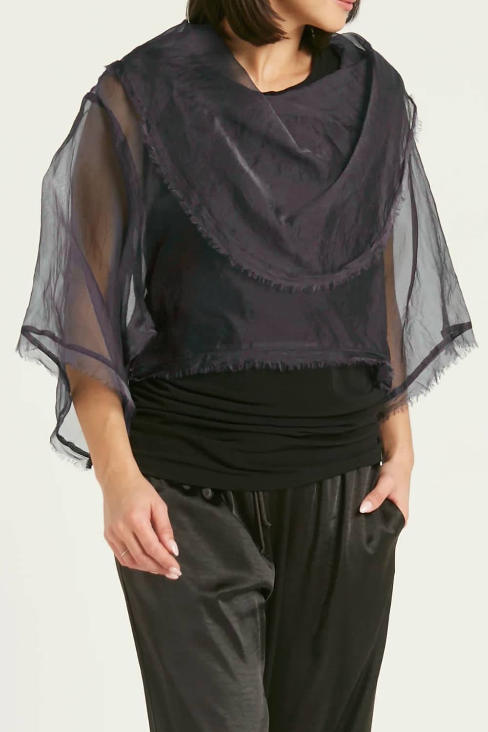 Organza Jackie O Top