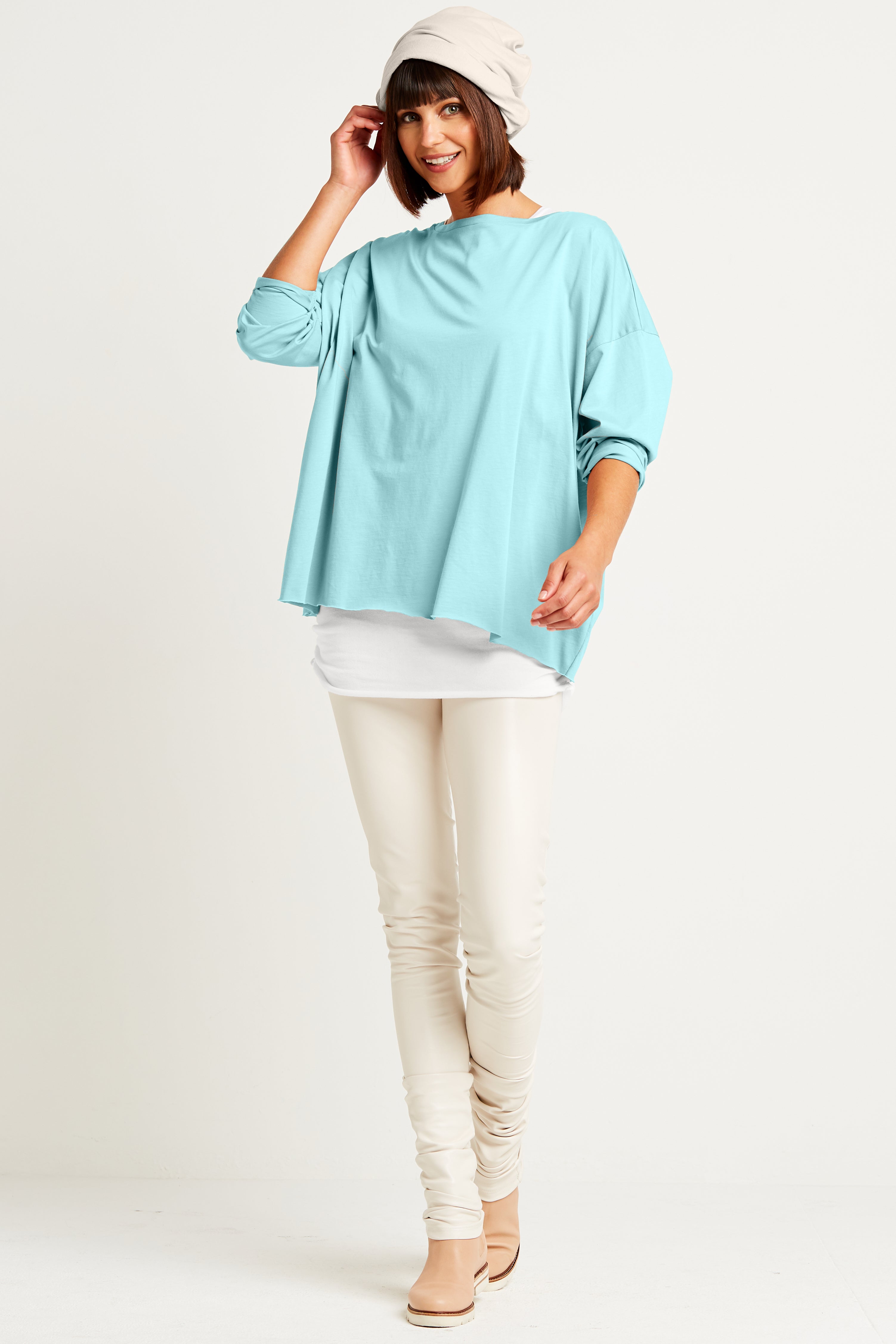 Pima Cotton Luxury Boxy T