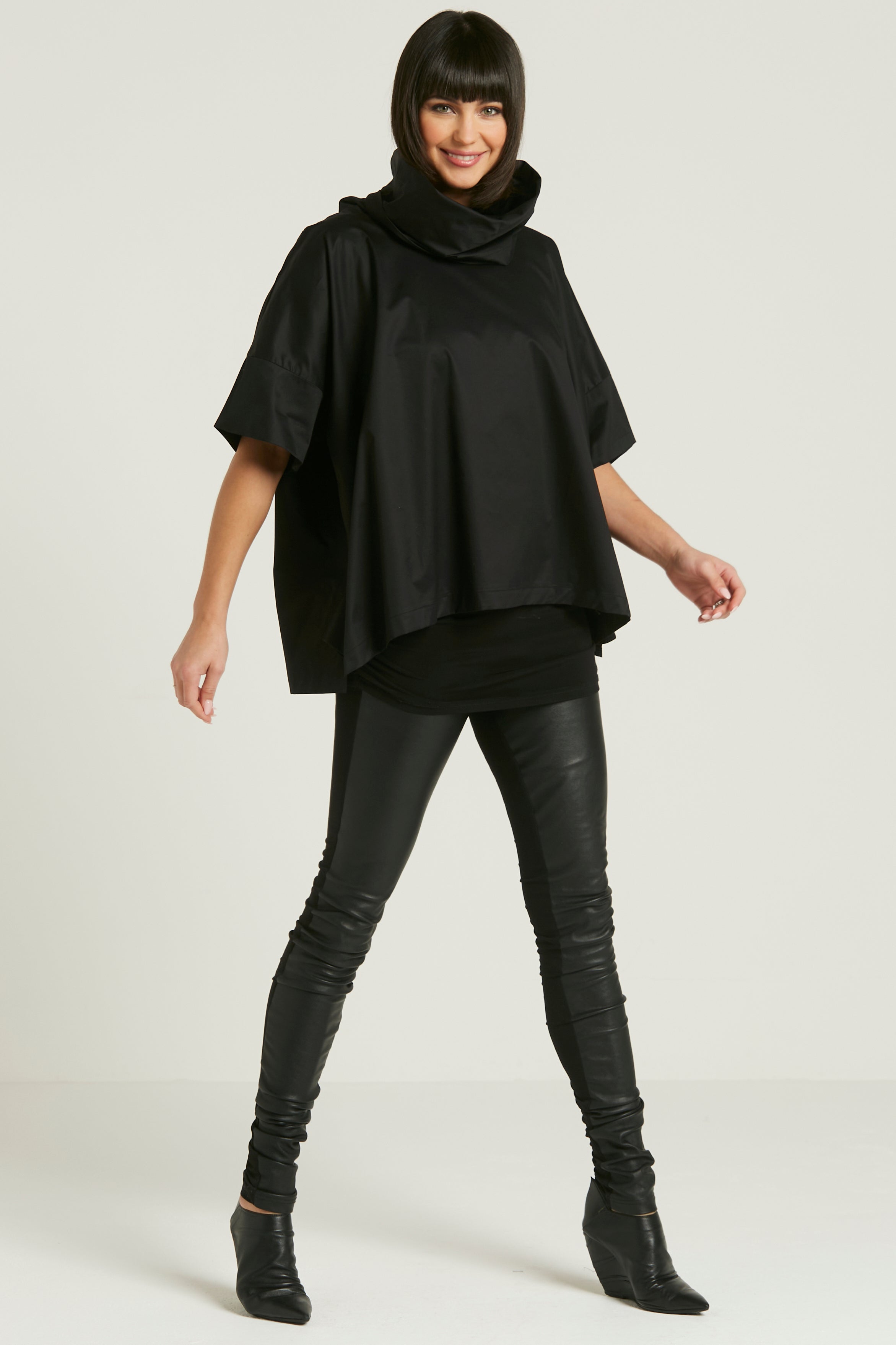 Cotton New Cowl Neck Top