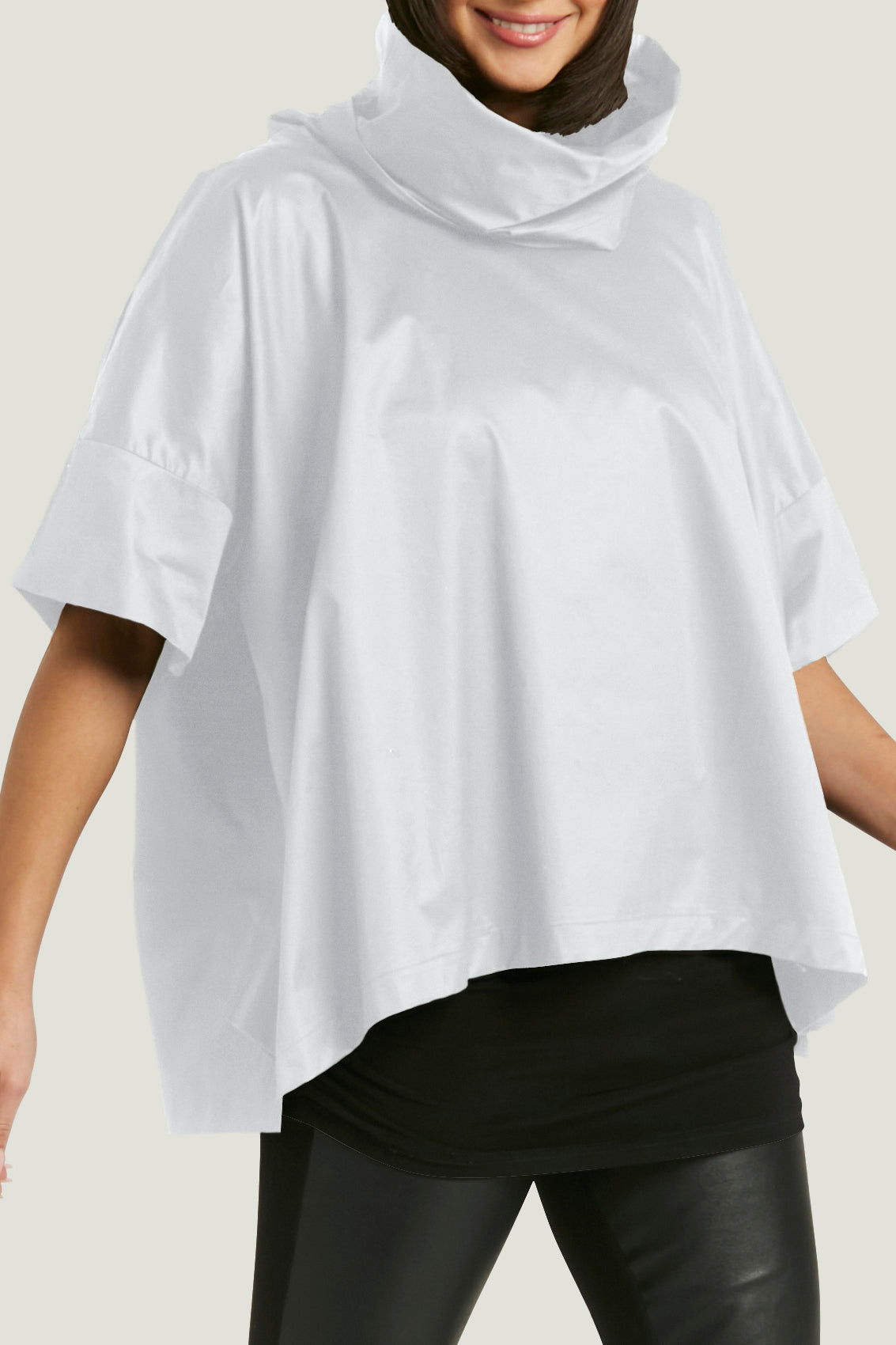 Cotton New Cowl Neck Top