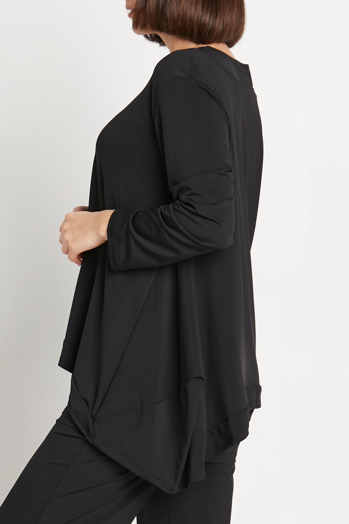Matte Jersey Elegant Tunic
