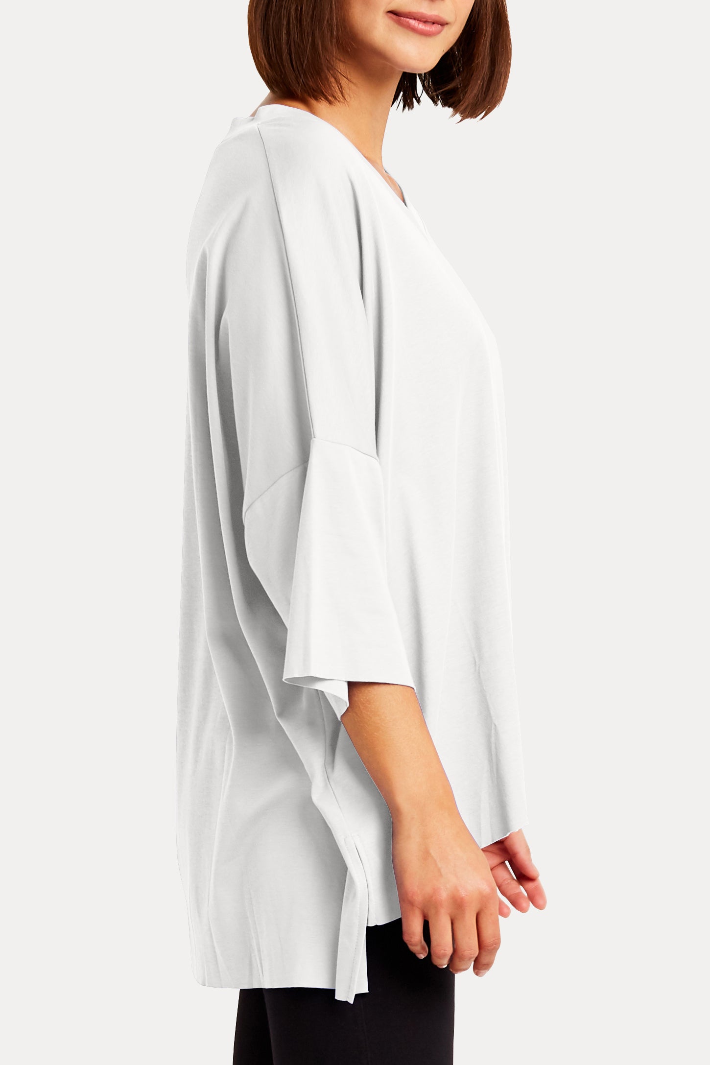 Pima Cotton S/S V Tee