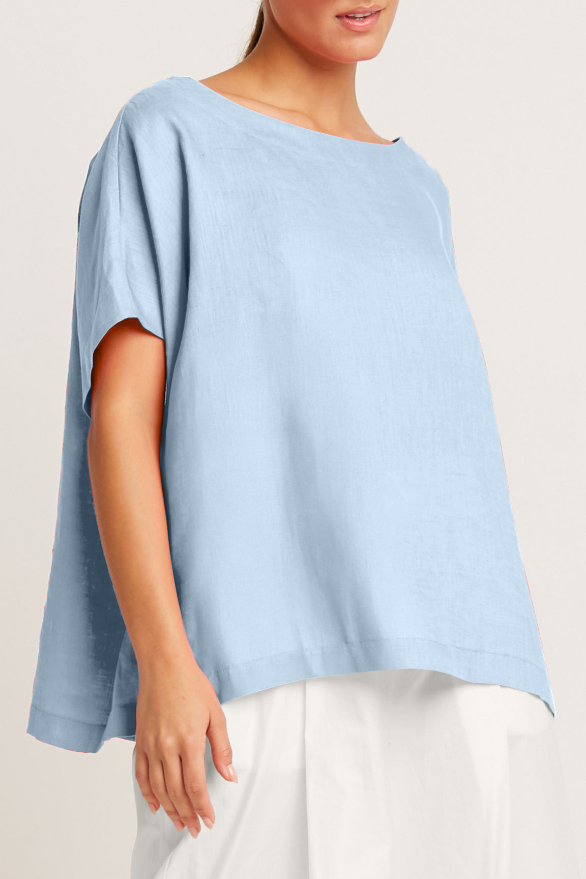 Handkerchief Linen Butterfly Tee