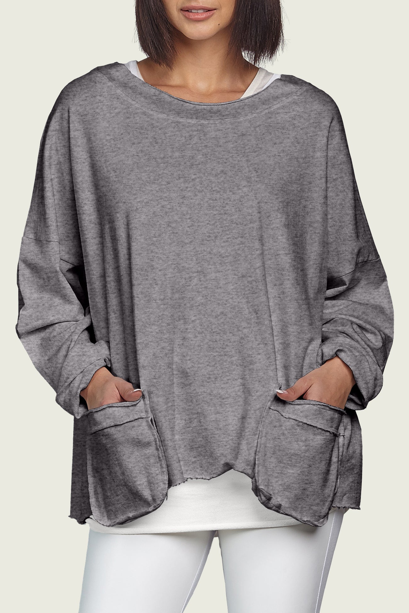 French Terry 2 Pocket Top