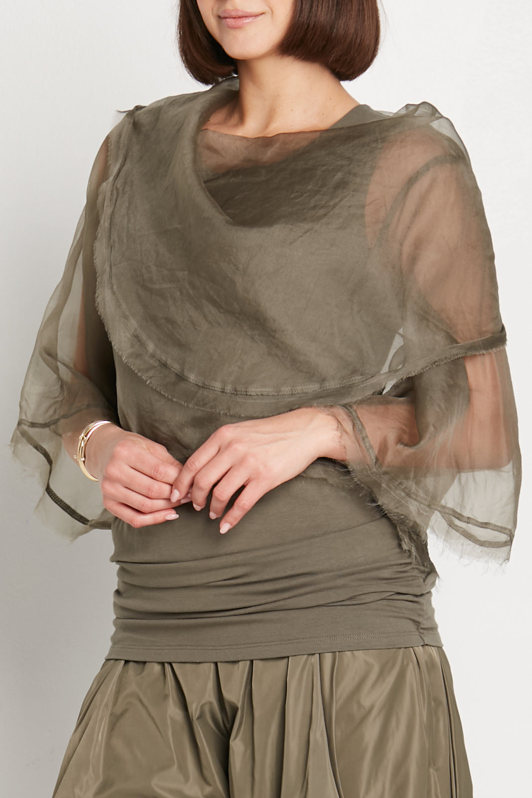Organza Jackie O Top
