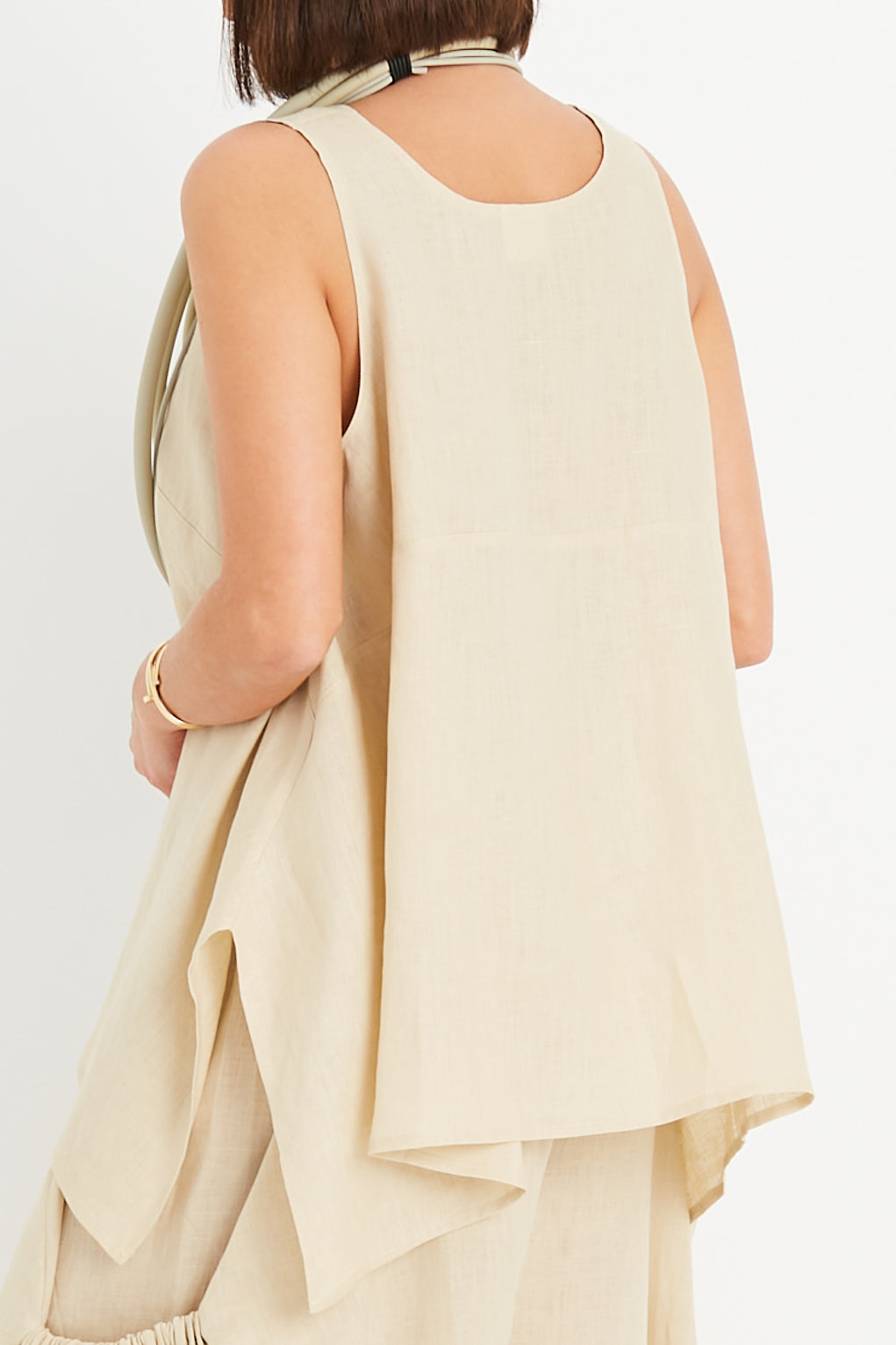 Handkerchief Linen Swing Tank