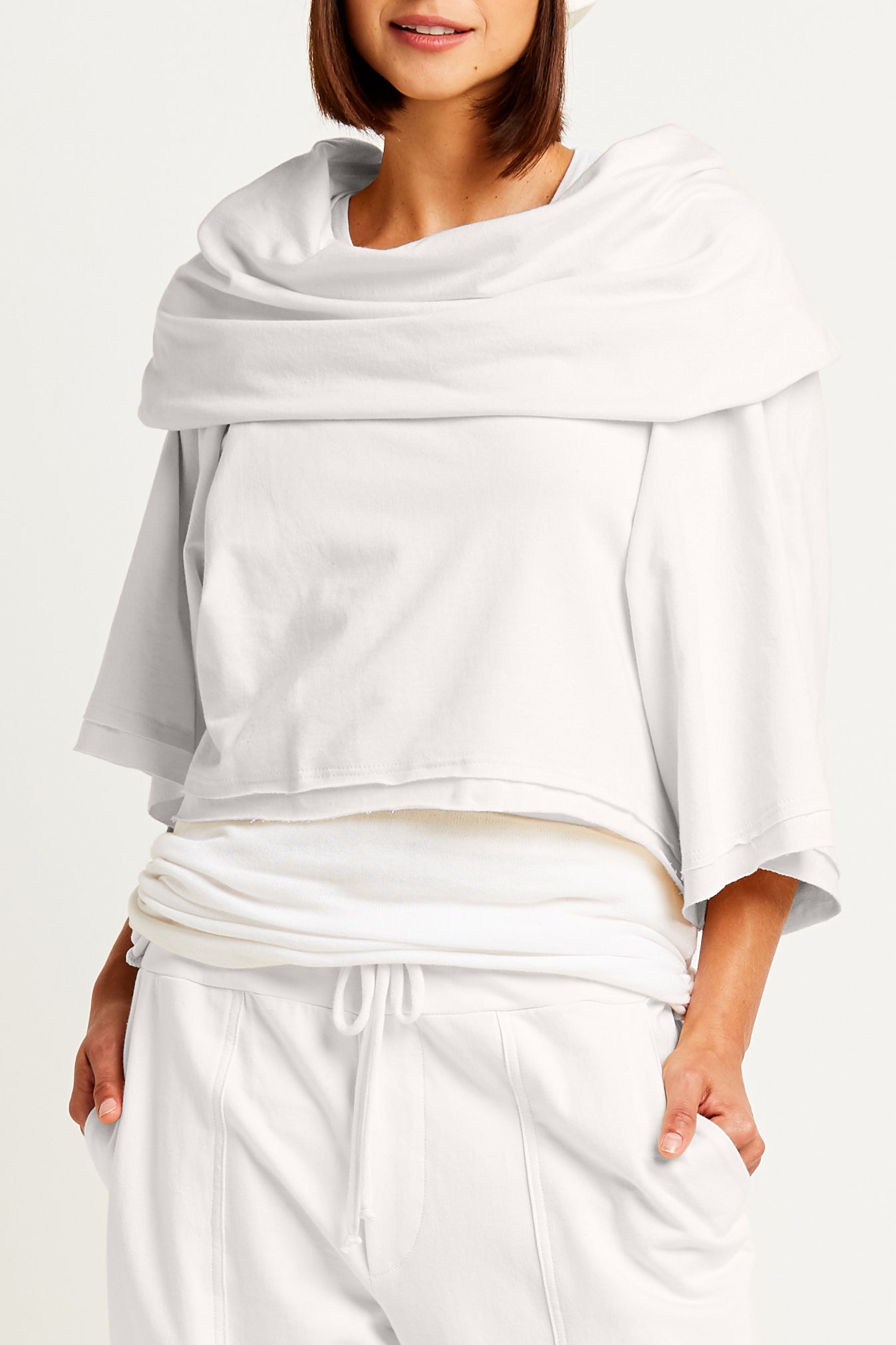 French Terry Jackie O Top