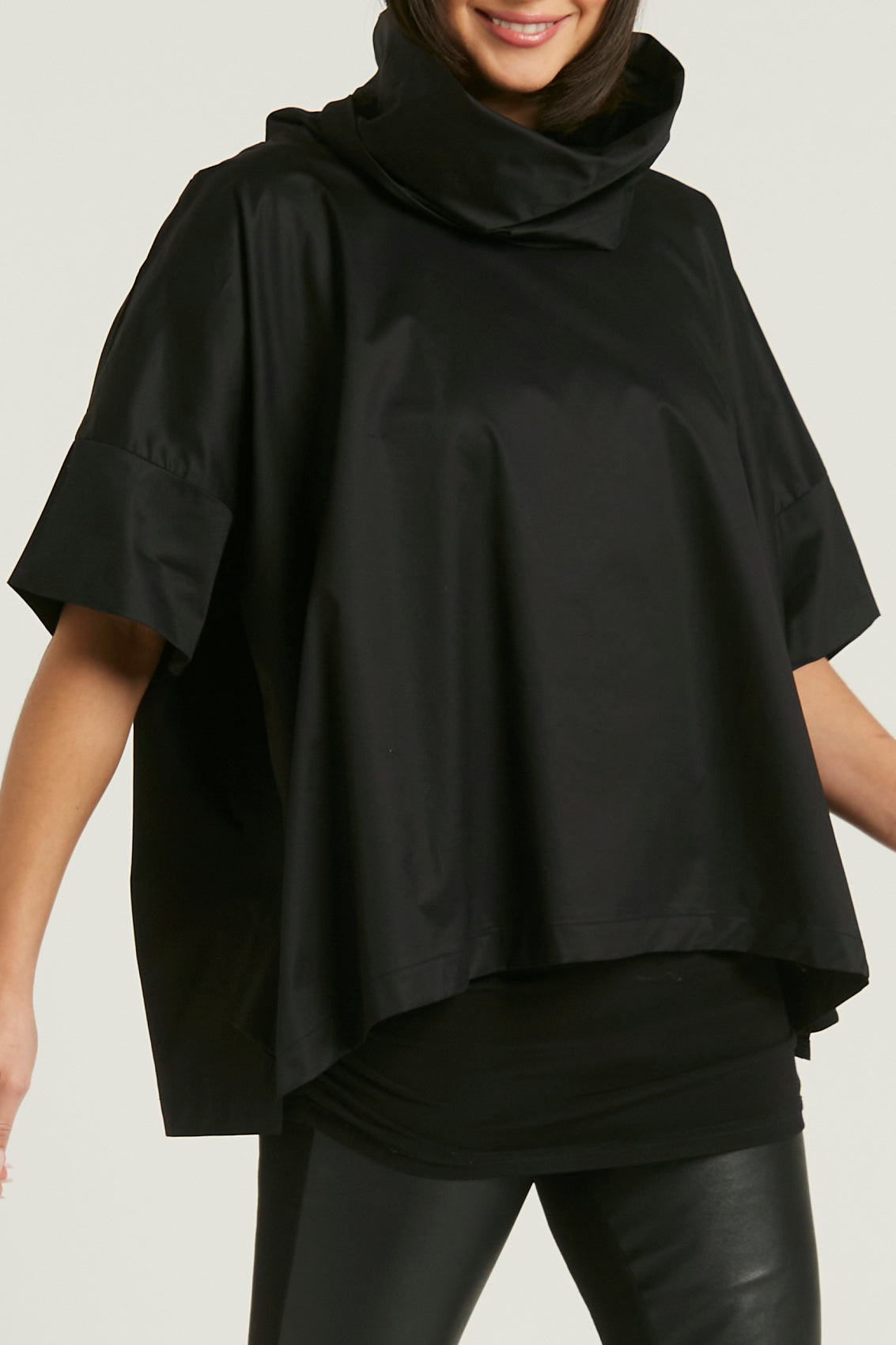 Cotton New Cowl Neck Top