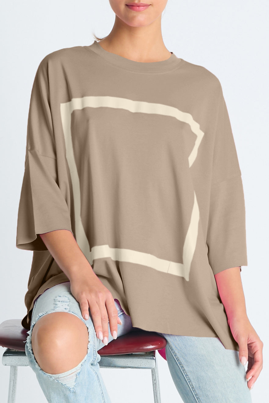 Pima Cotton Squared Off Tee