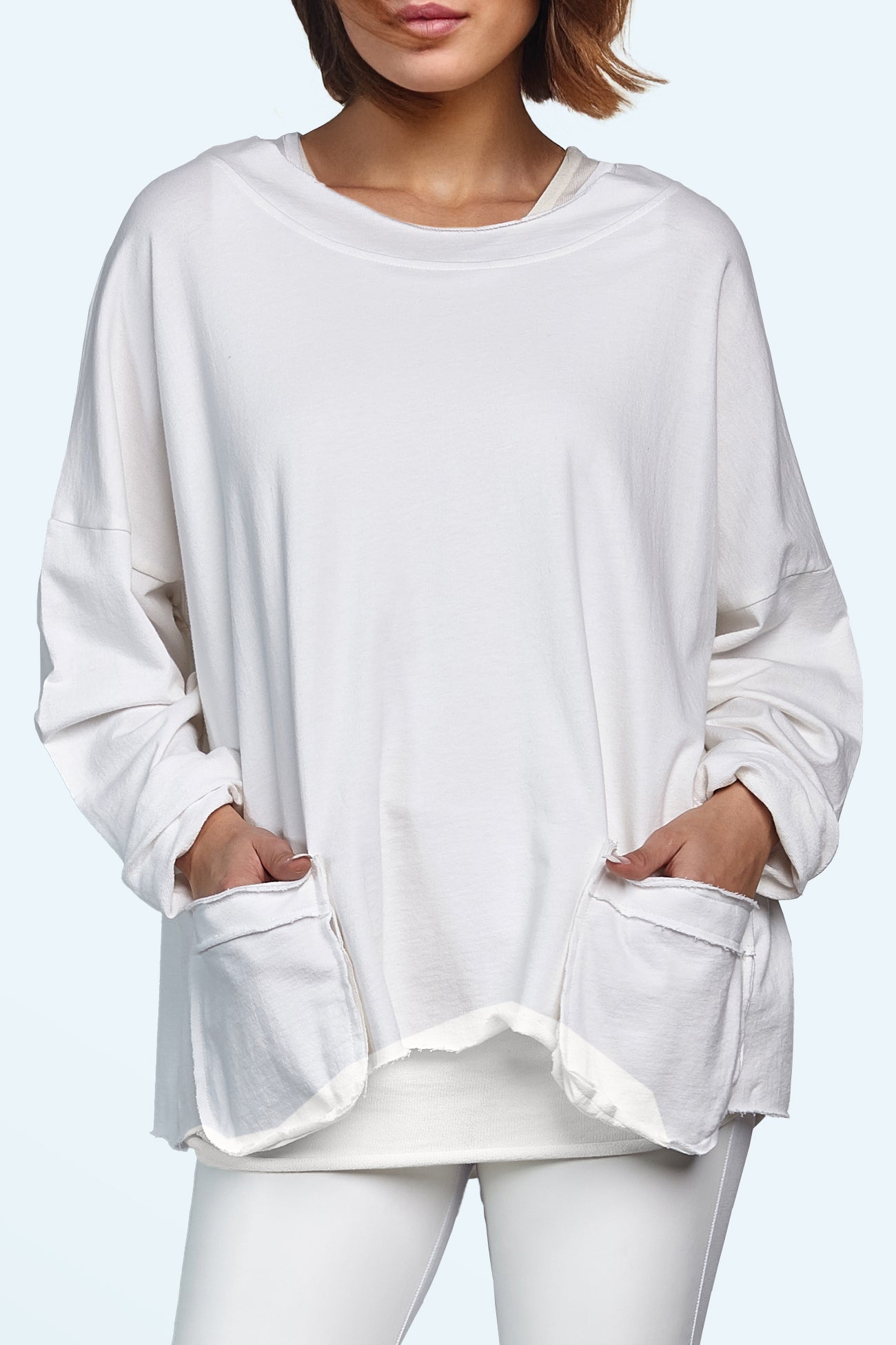 French Terry 2 Pocket Top